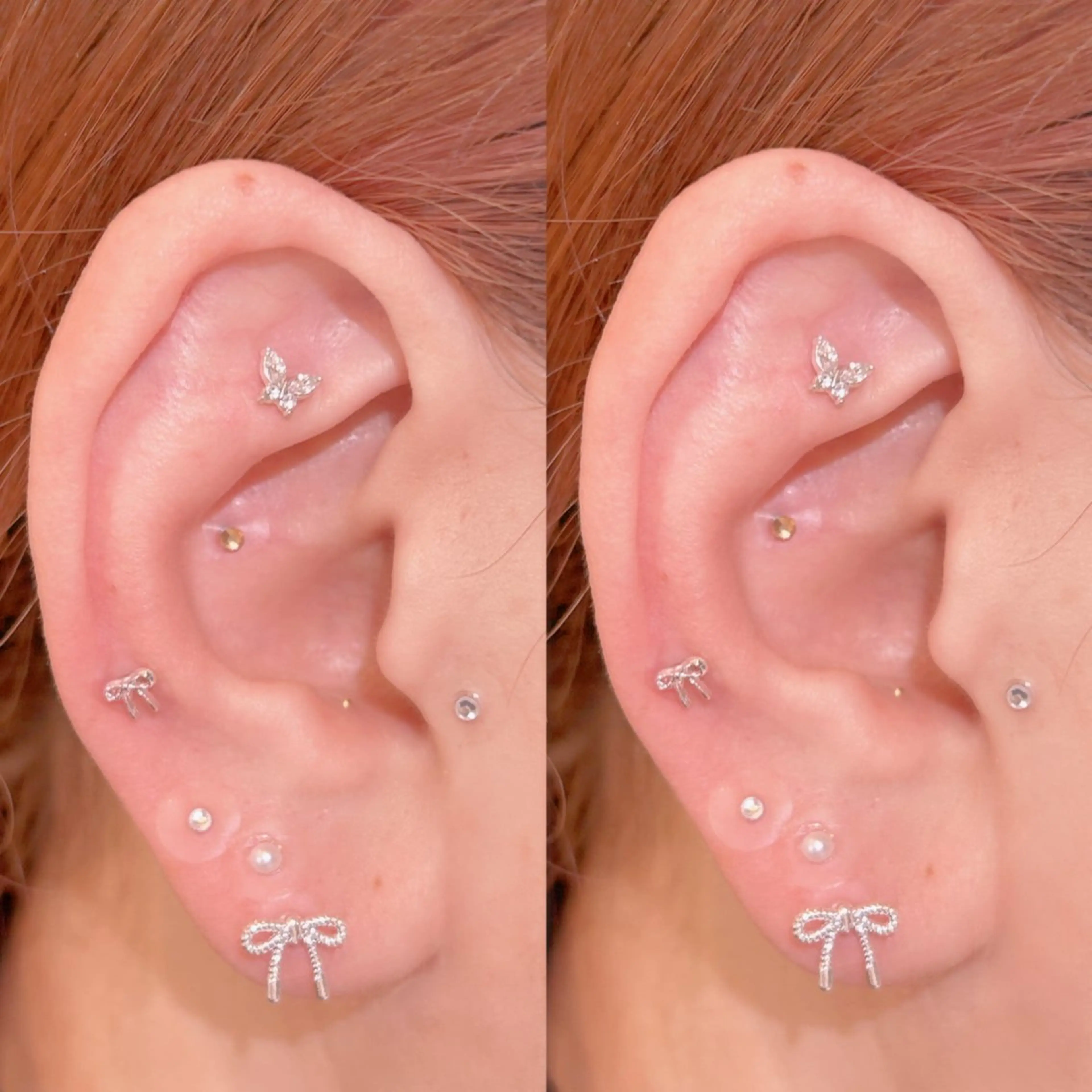 耳ツボジュエリー💎付け放題✨の写真