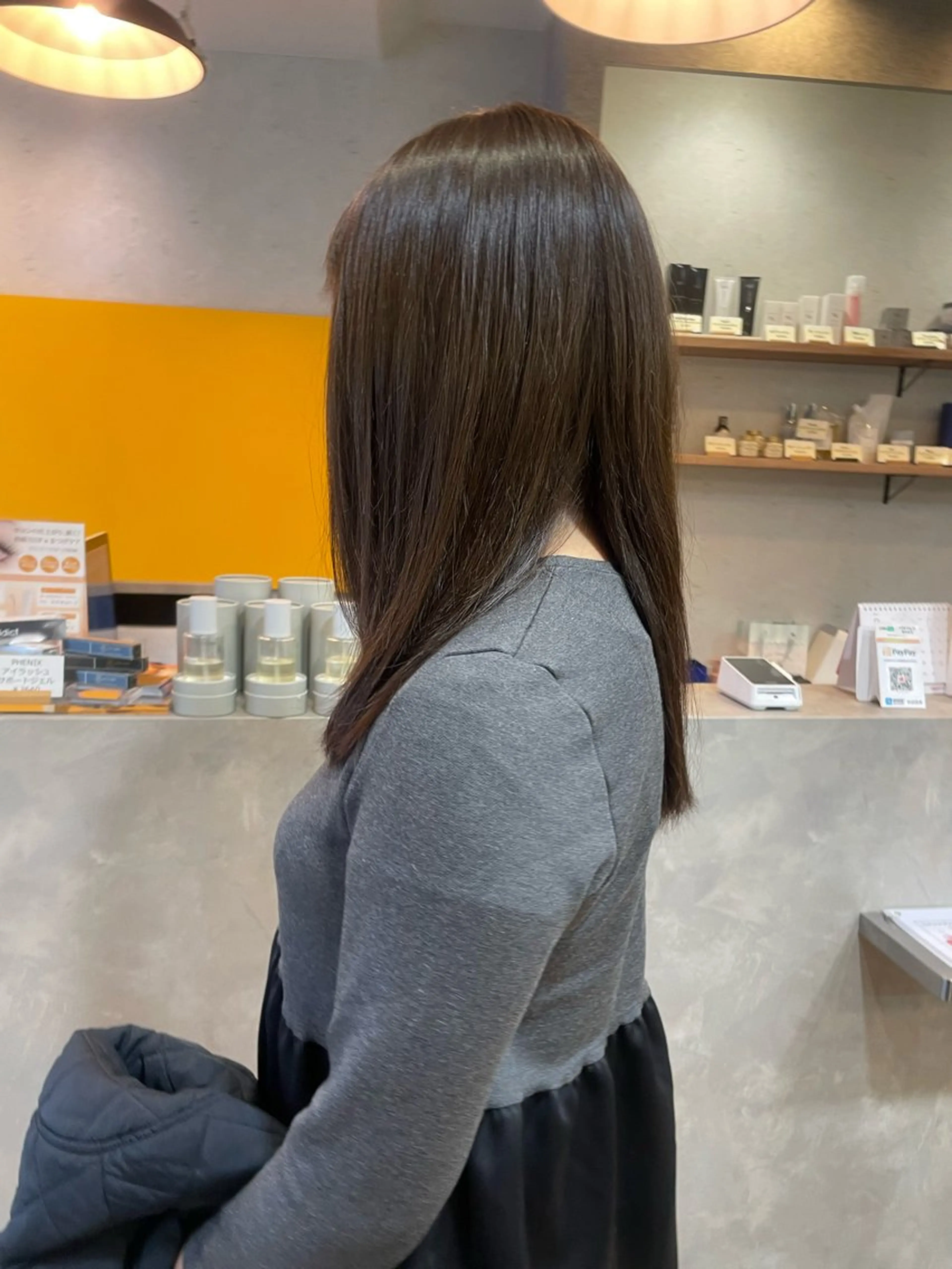 ロング カラー アッシュ アッシュブラウン ブルーカラー ブラウンカラー 透明感カラー 髪質改善/Bloss om🌷高橋沙衣のヘアスタイル