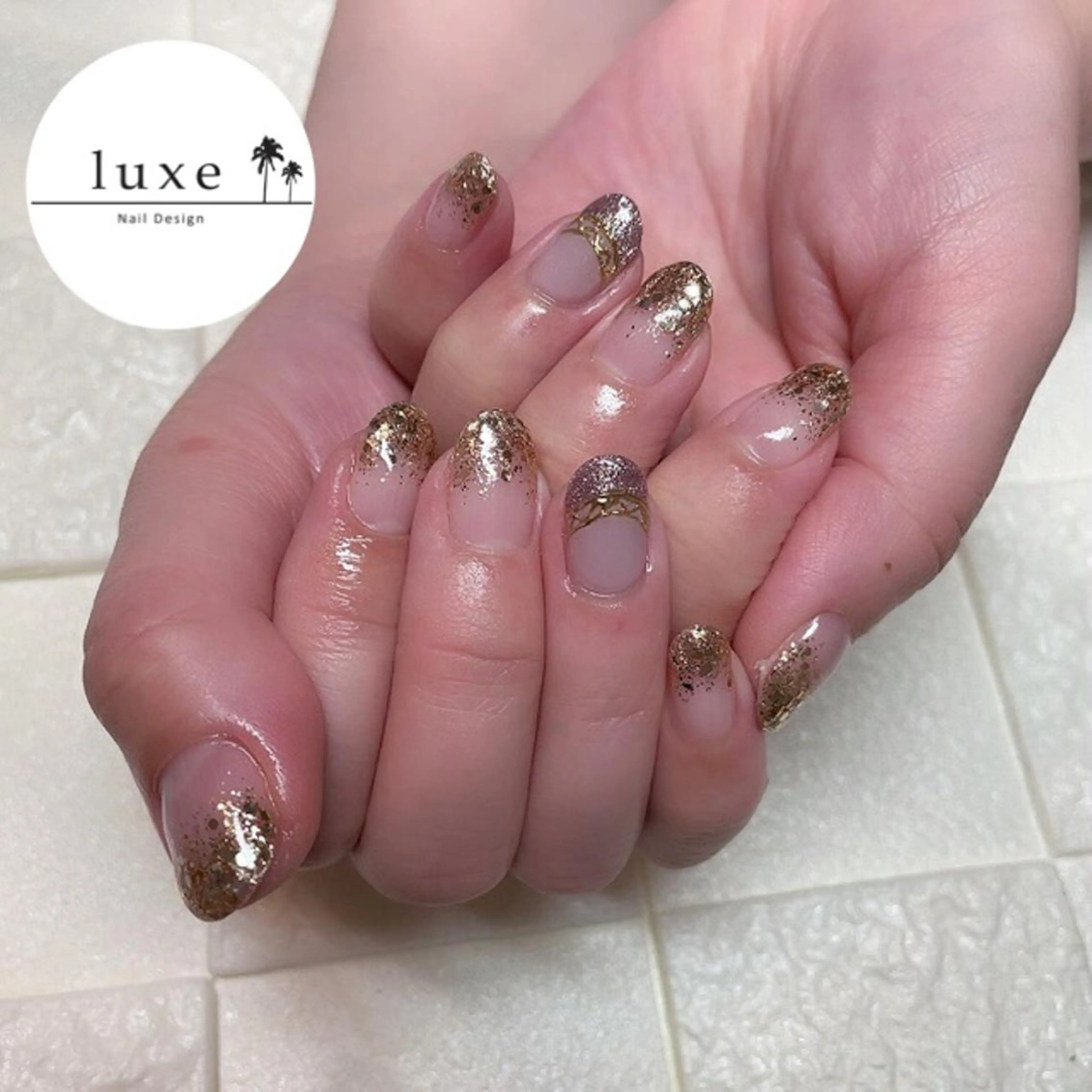 ラメグラデーション¥3900★オフなしの写真