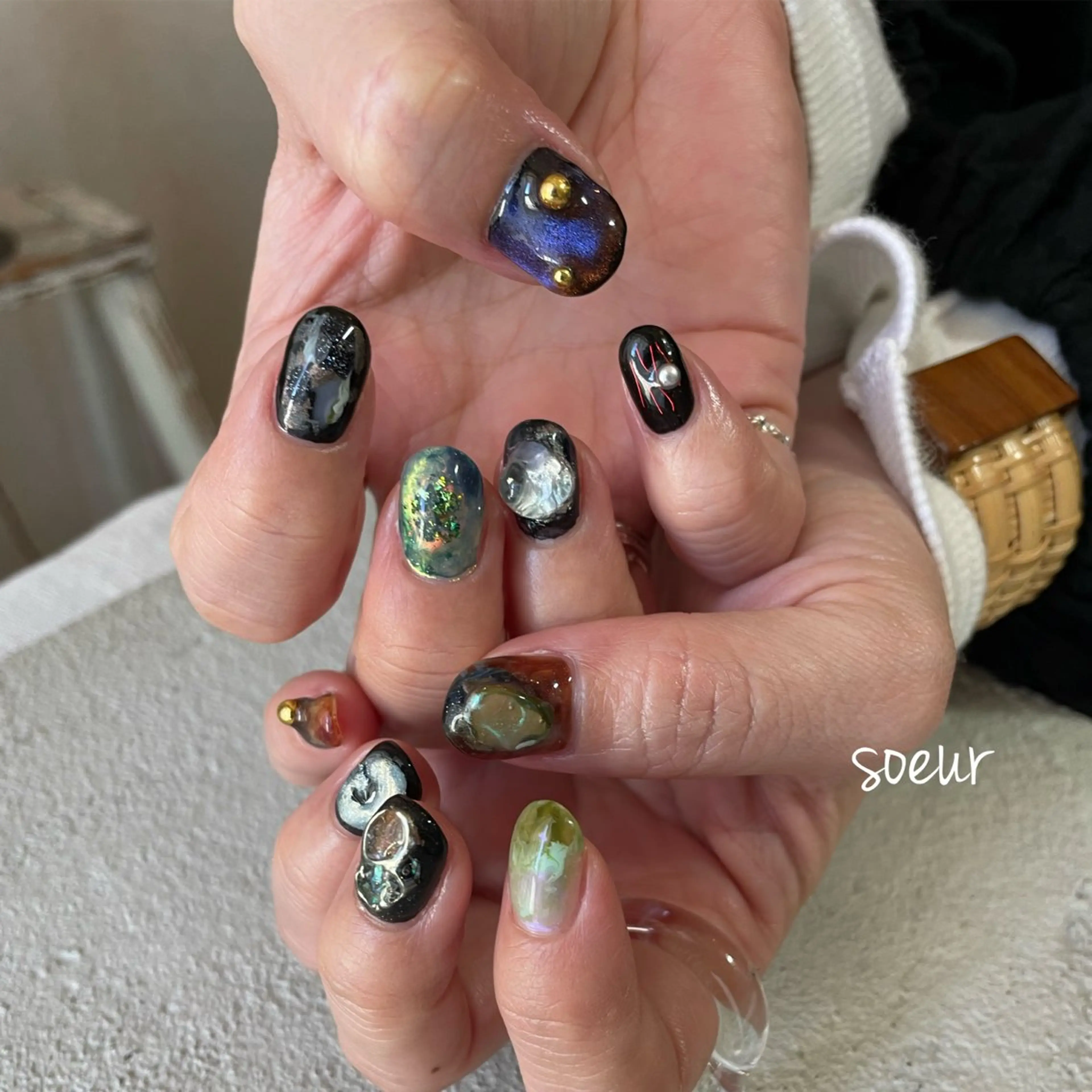 ネイル ハンドネイル soeur_ 武蔵浦和のネイルデザイン