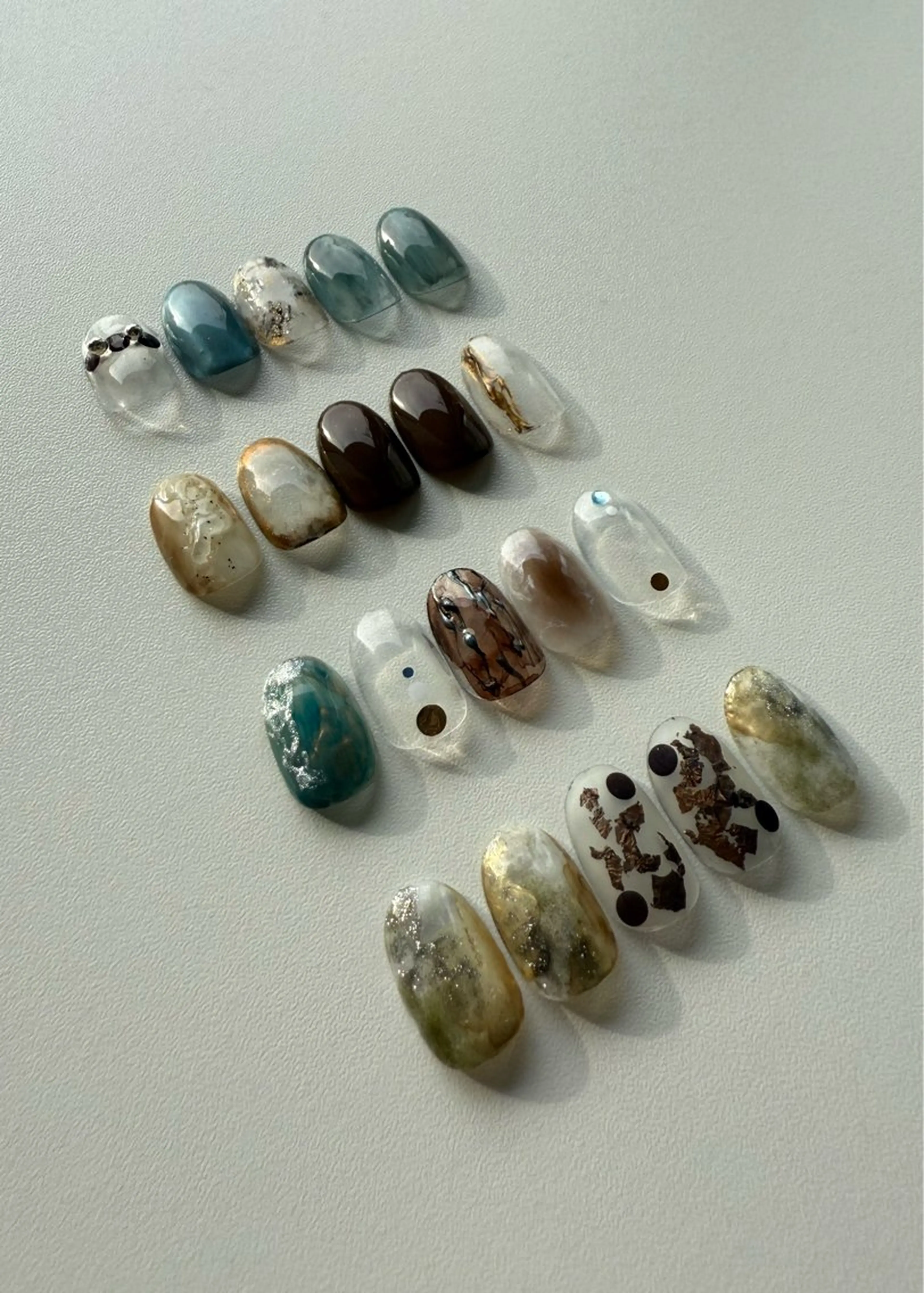 【期間限定✨】ジェルオフ有 /シンプルなmonthly design🌿の写真