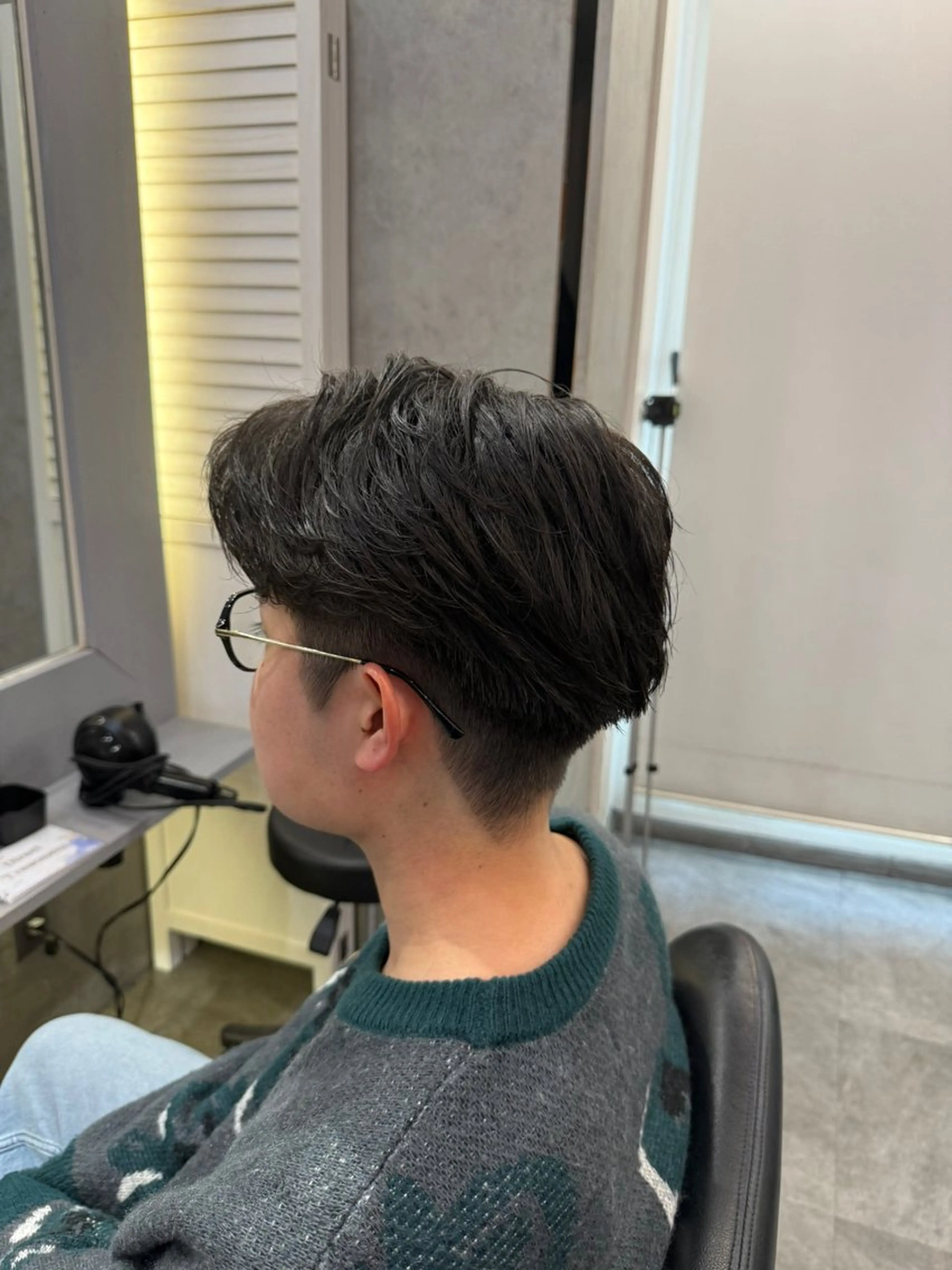 メンズ スパイキー/韓国 パーマ/メンズ/直輝のヘアスタイル