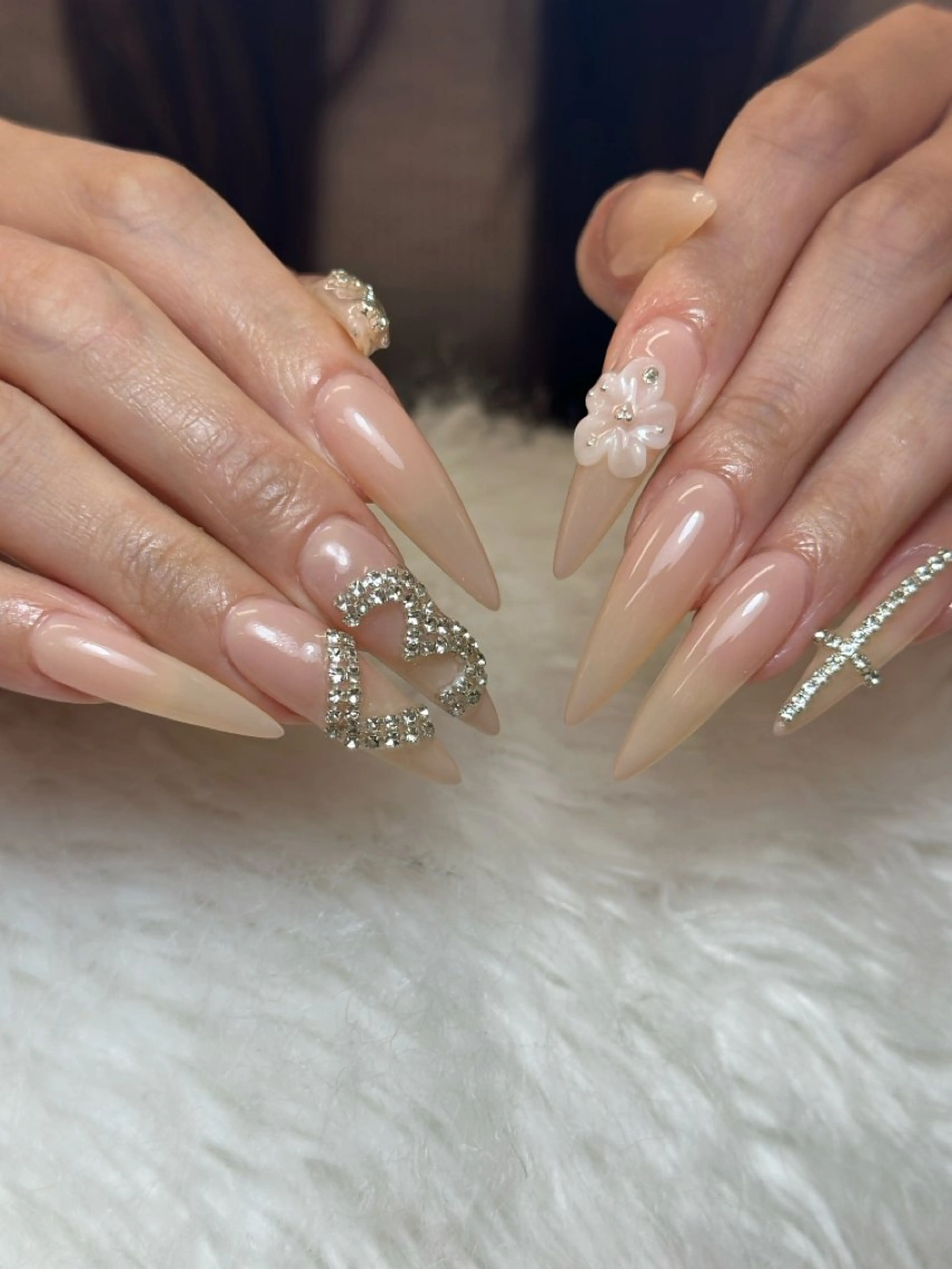 ネイル アートネイル ジェルネイル マグネットネイル ハンドネイル JennNail_ マオのネイルデザイン