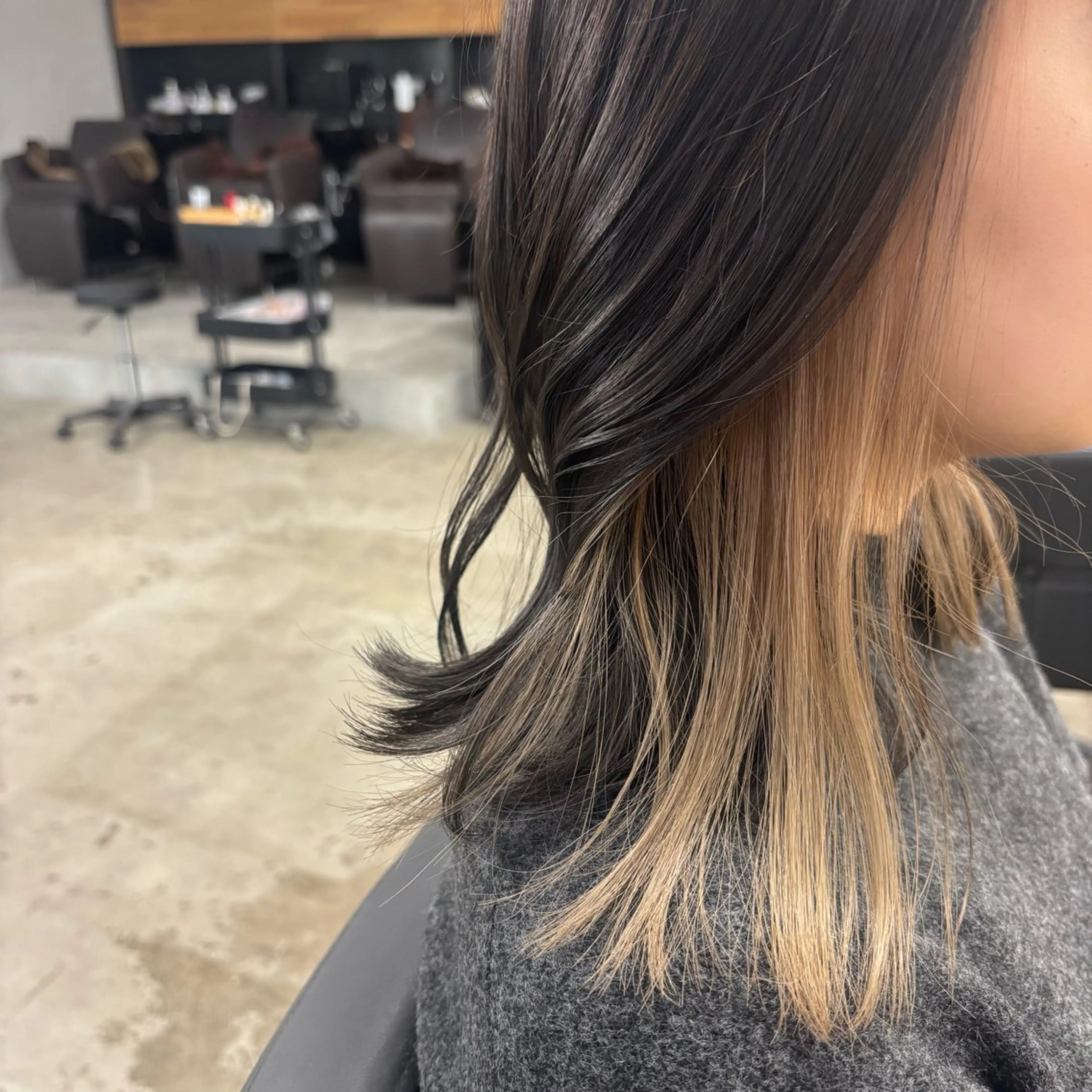 カラー ゆりか /透明感カラーのヘアスタイル