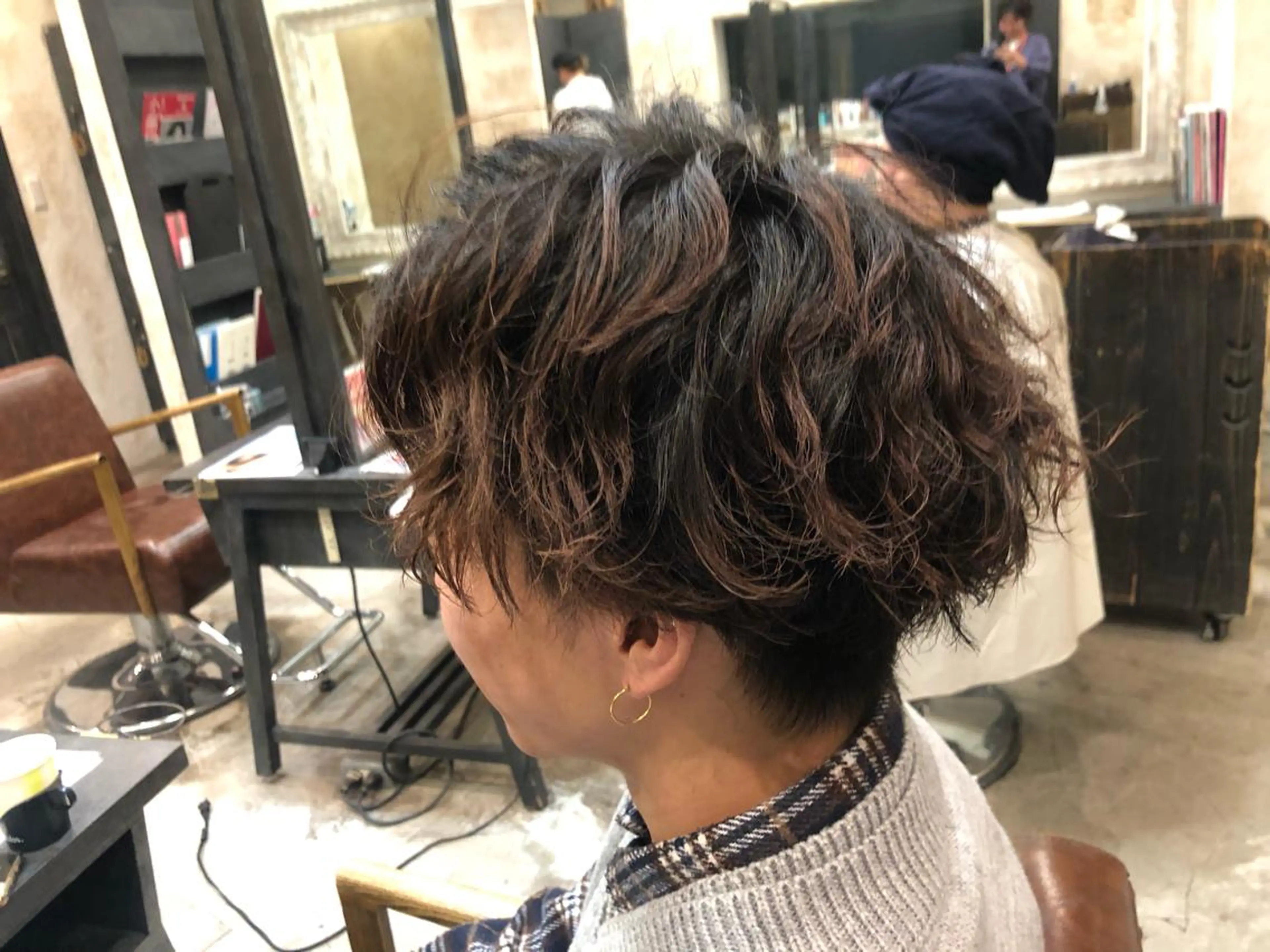 パーマ メンズ メンズパーマ カット パーマ トリートメント 💈大人の渋髪💈 店長　大橋侑弥のヘアスタイル