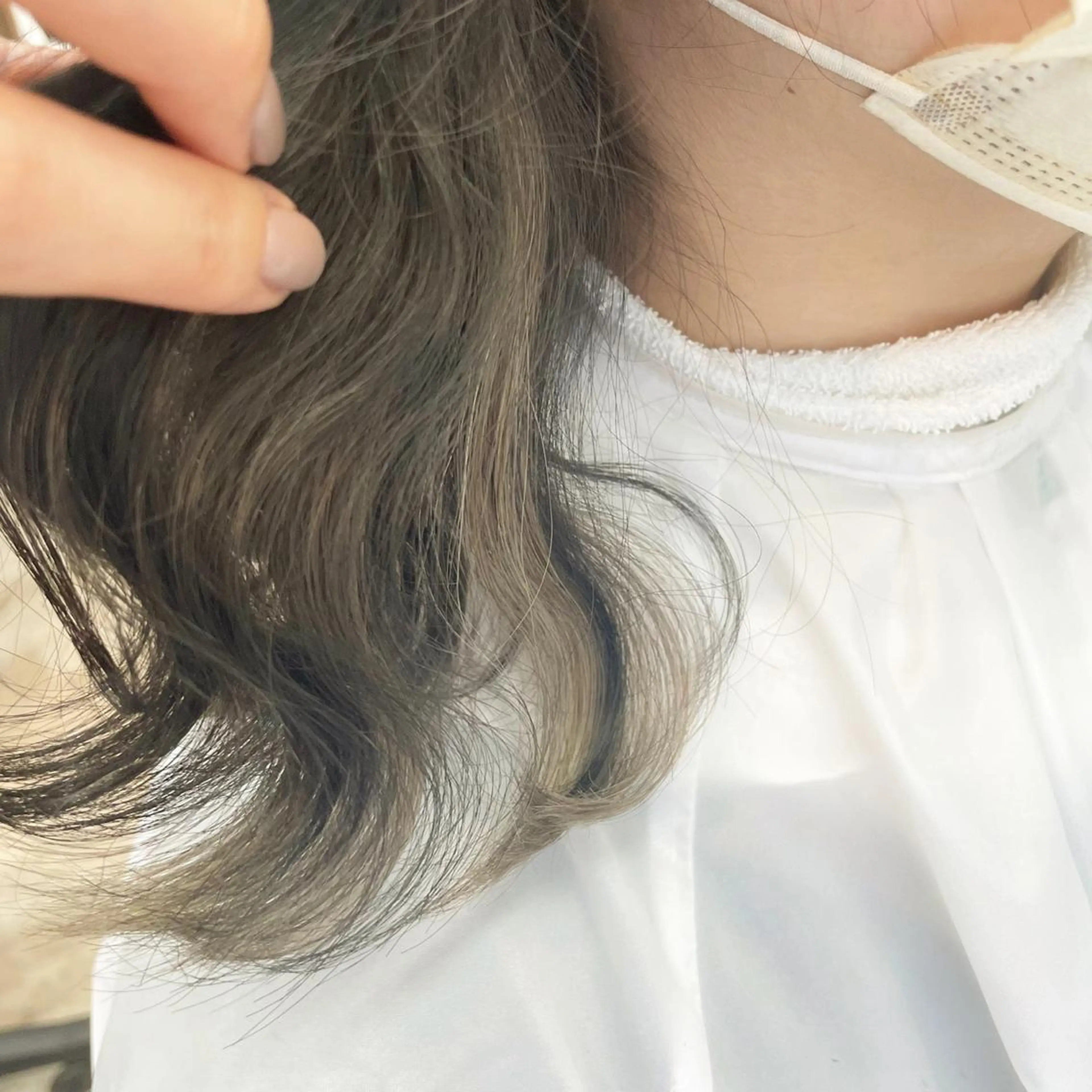 【編み込み】プチイメチェン☺︎編み込みエクステ10本《馴染ませカット&コテ巻き仕上げ無料》の写真