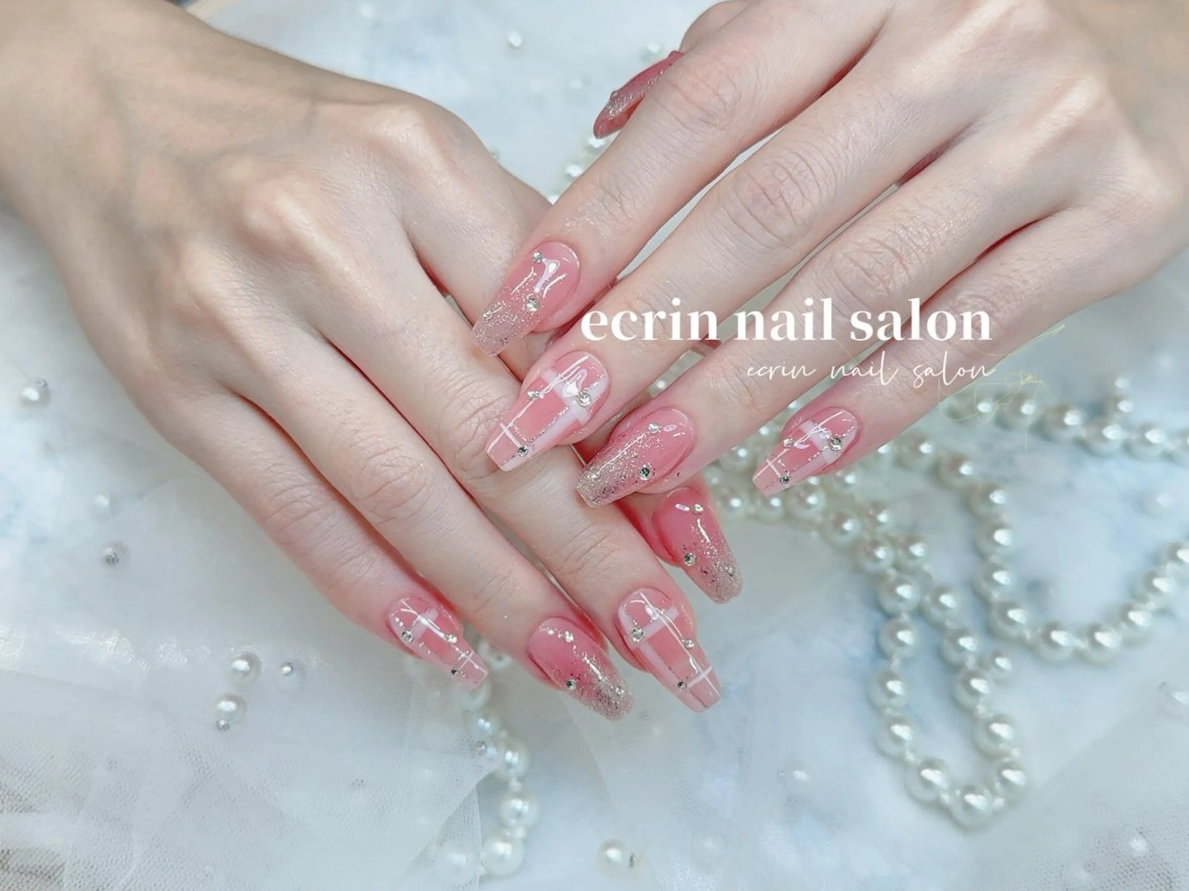 ネイル 持ち込み ハンドネイル ハンドケア ecrin nail salon錦糸町のネイルデザイン