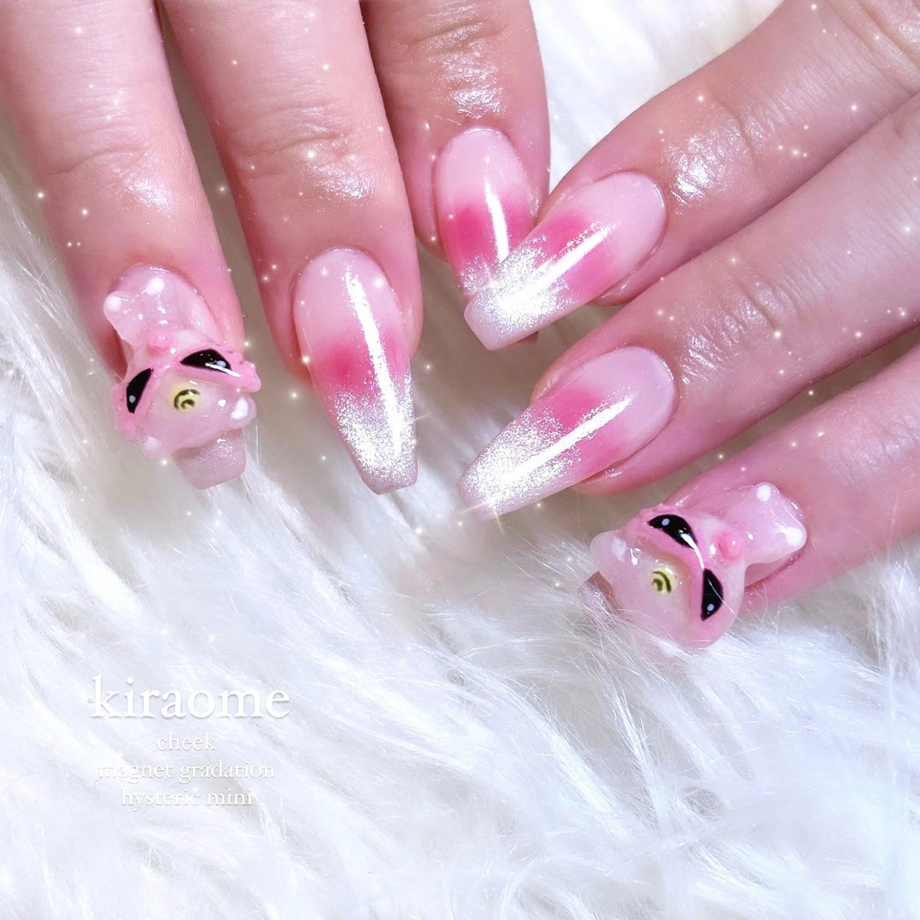 ネイル 持ち込み ハンドネイル キラオメ Neneのネイルデザイン