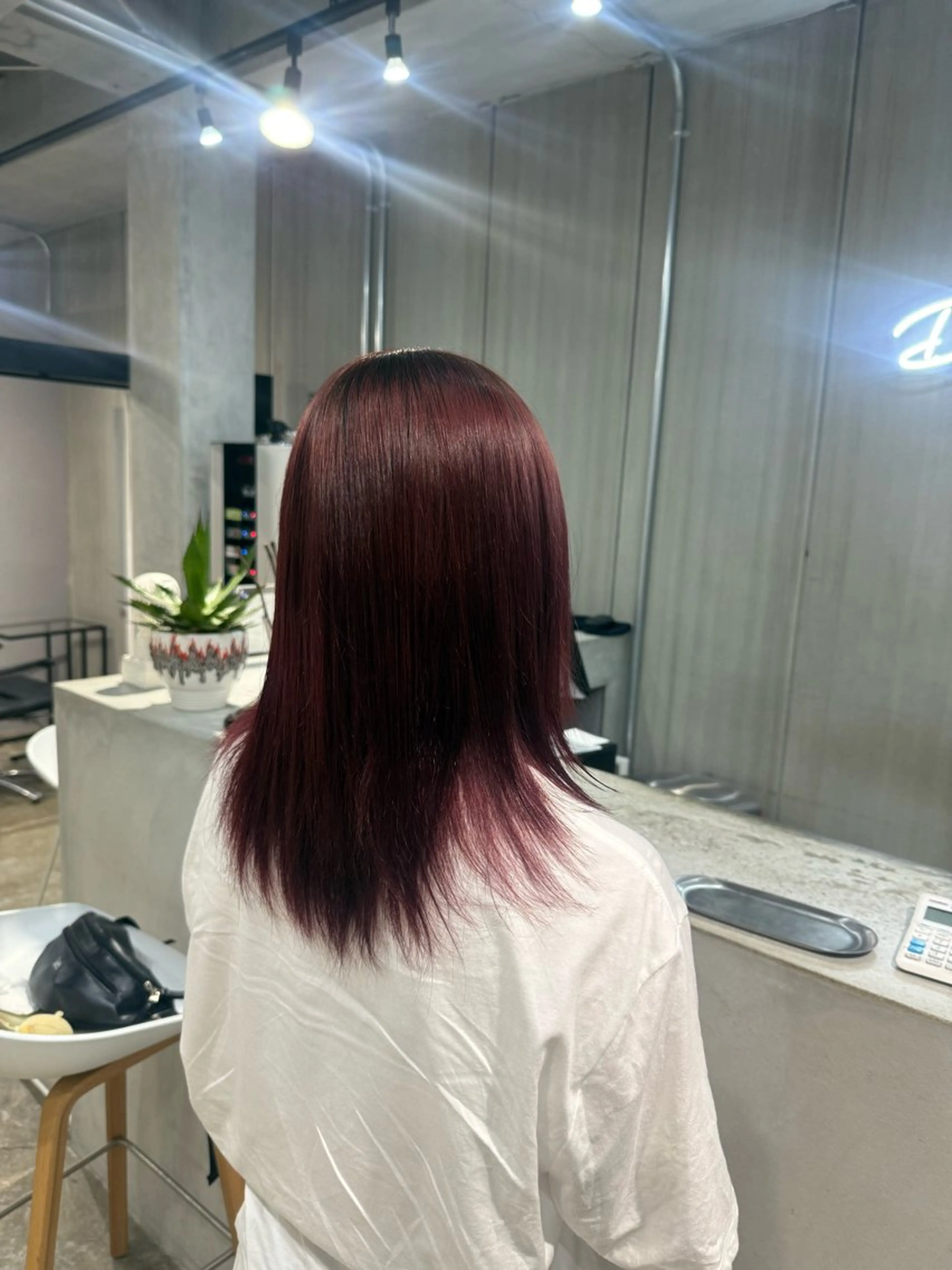 カラー ピンクカラー ヘアカラー Dicency所属・小倉/髪質改善 /カラー/五郡 陽菜のヘアスタイル