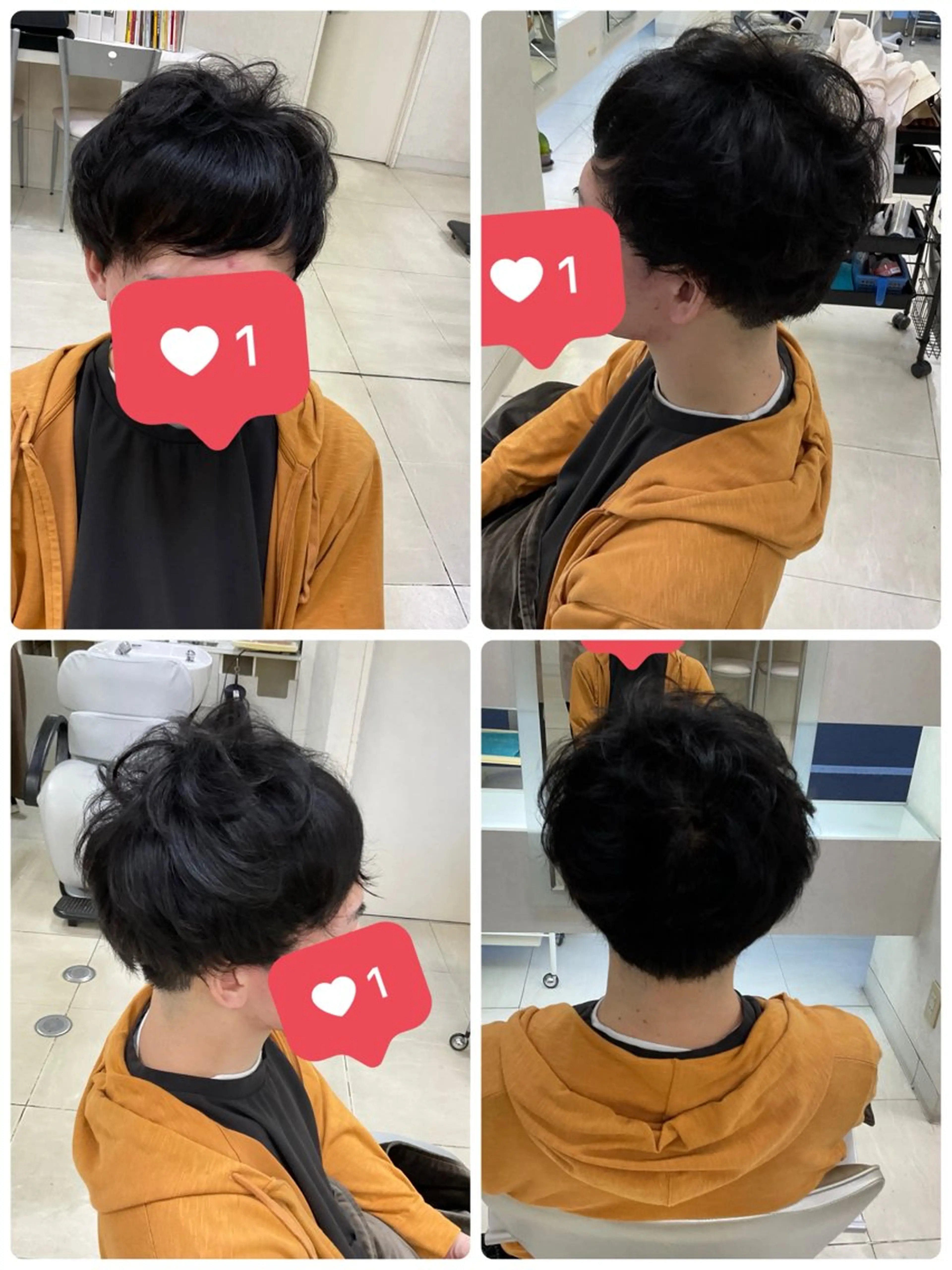 メンズ タカハシ リナのヘアスタイル