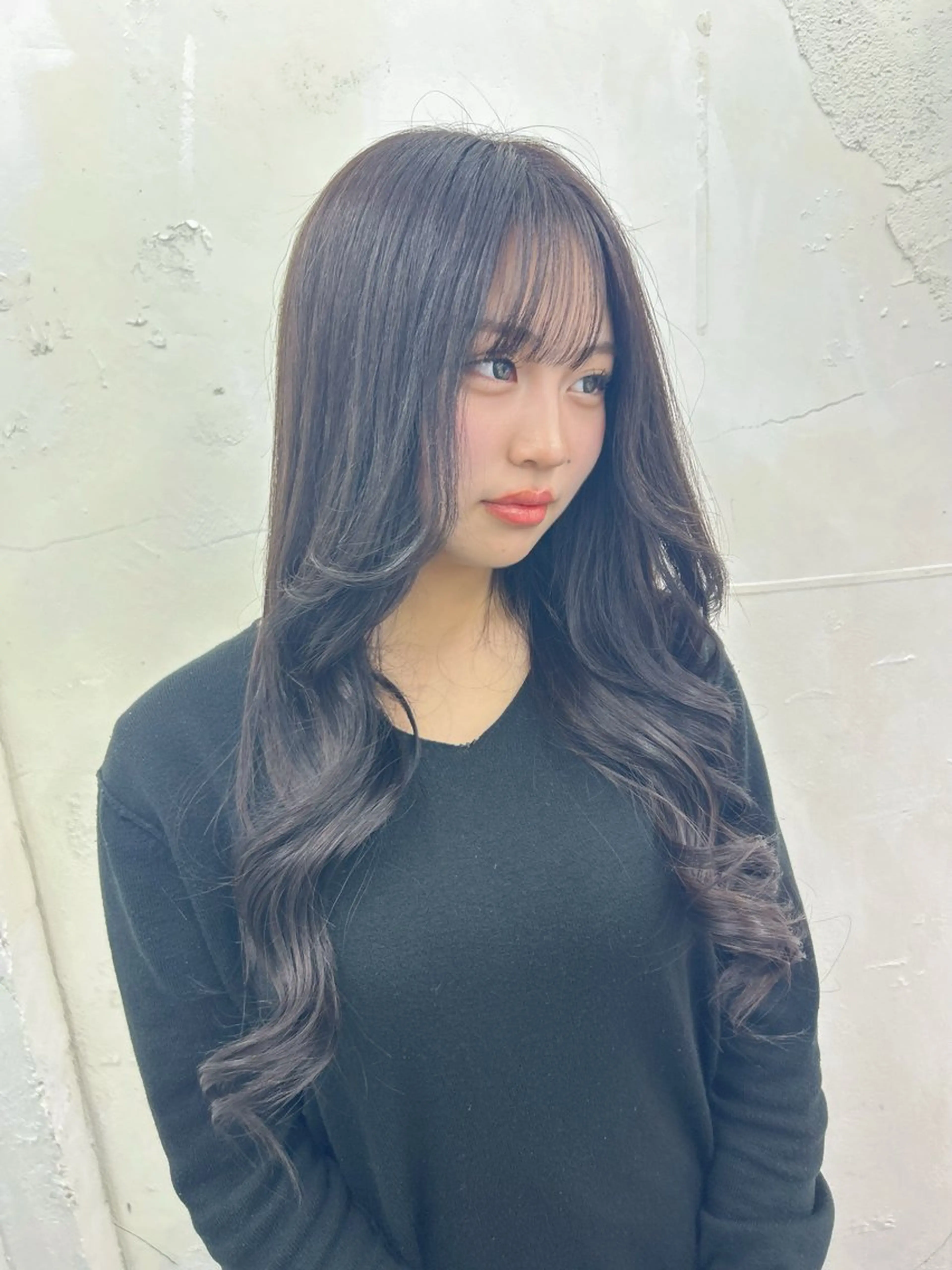 ロング カラー エクステ ロング カット エクステ alpha. カラーエクステ下妻のヘアスタイル