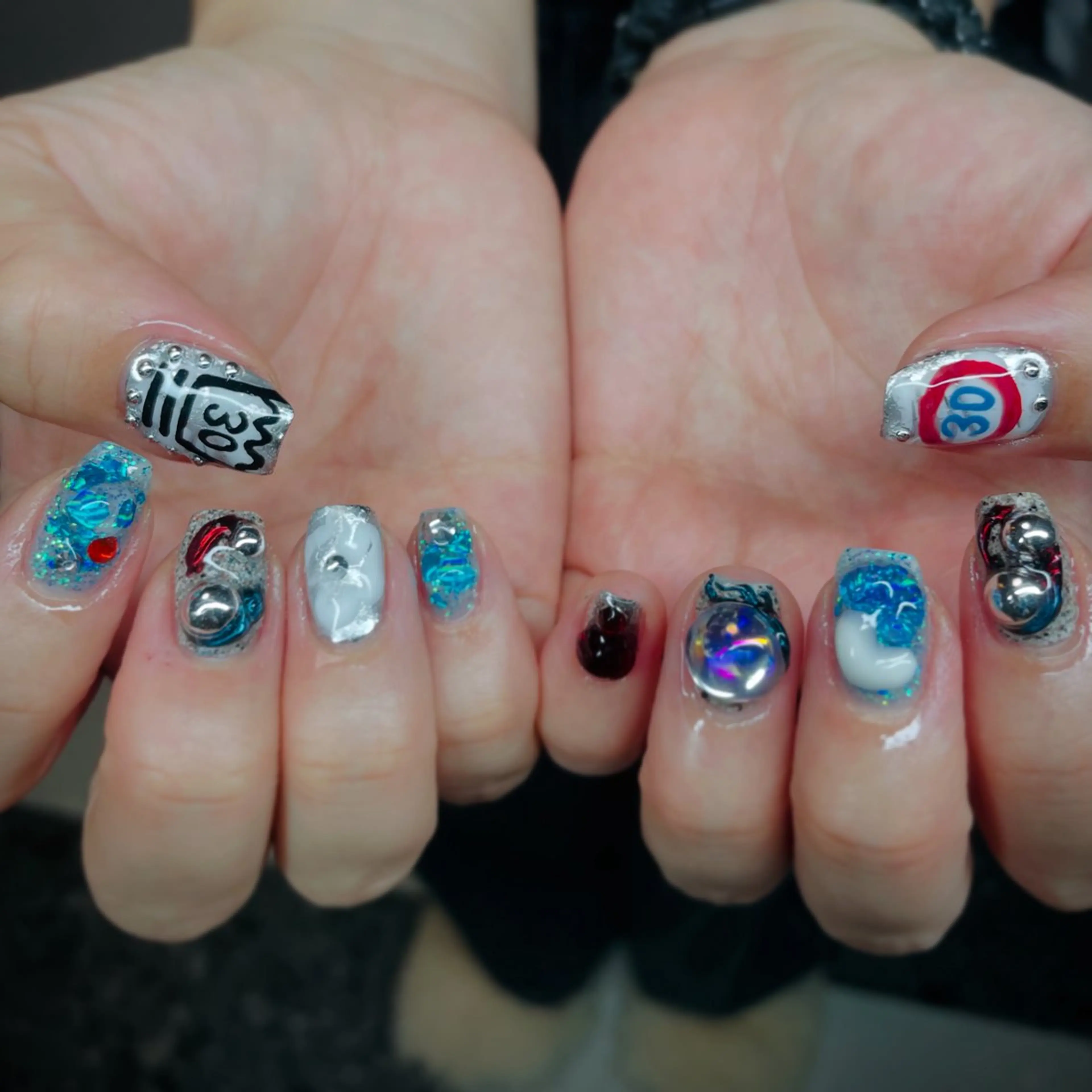 ネイル シンプルネイル ハンドネイル posa nail モエミのネイルデザイン