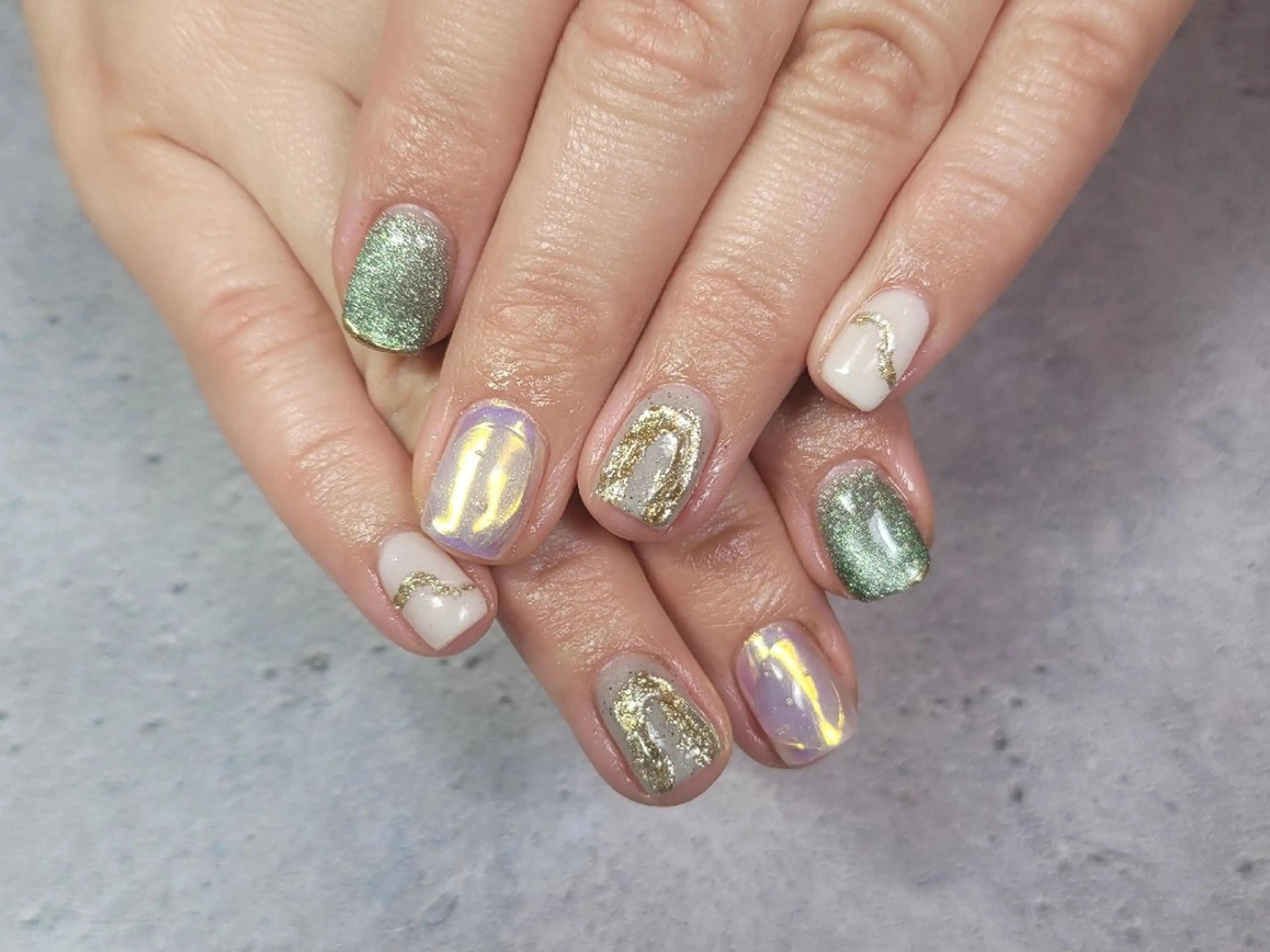 ネイル ハンドネイル Salon-NAKO 🐷shirai🐷のネイルデザイン