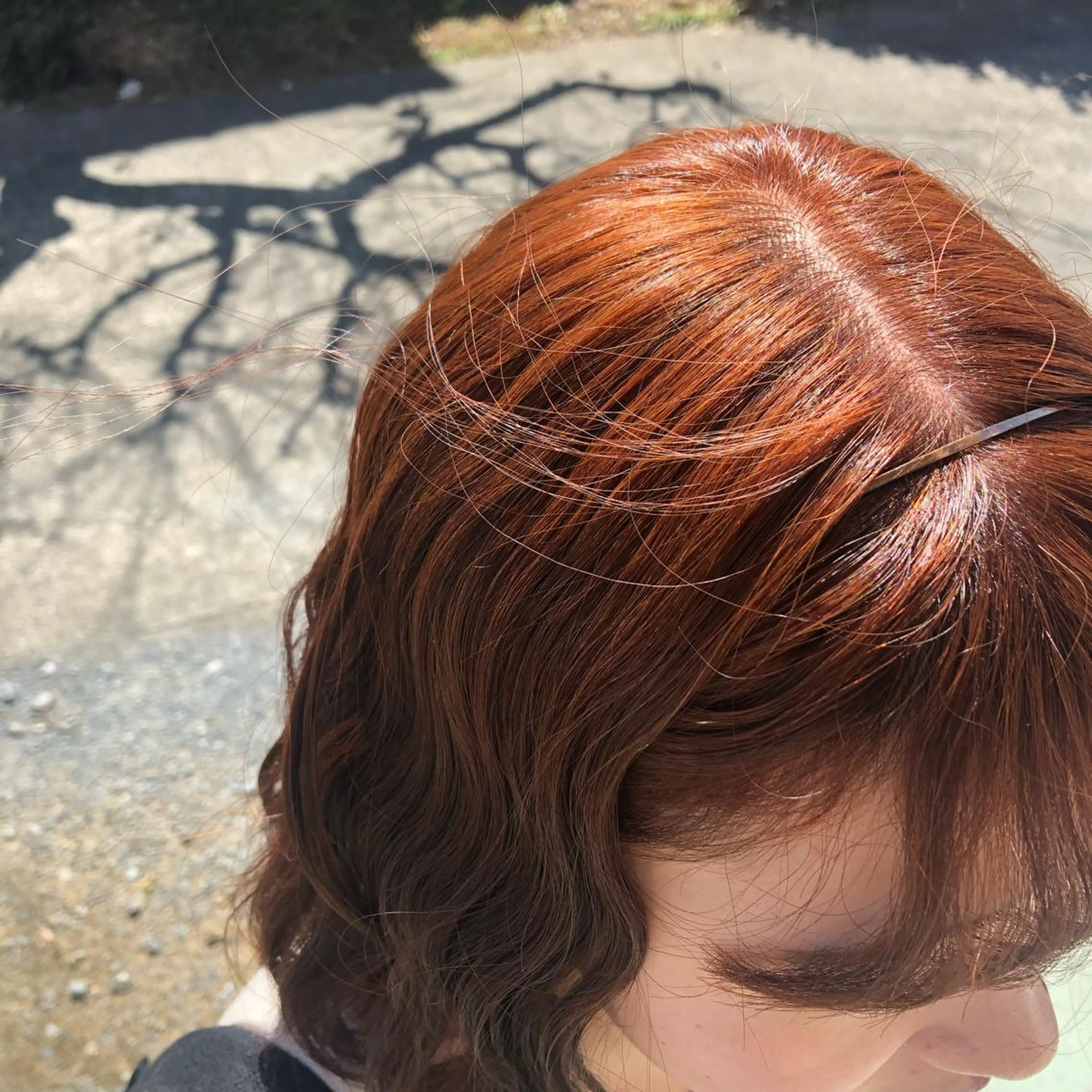 ミディアム カラー オレンジ es Hair Make Space所属・KAREN／ 武蔵小山/自由が丘のヘアスタイル