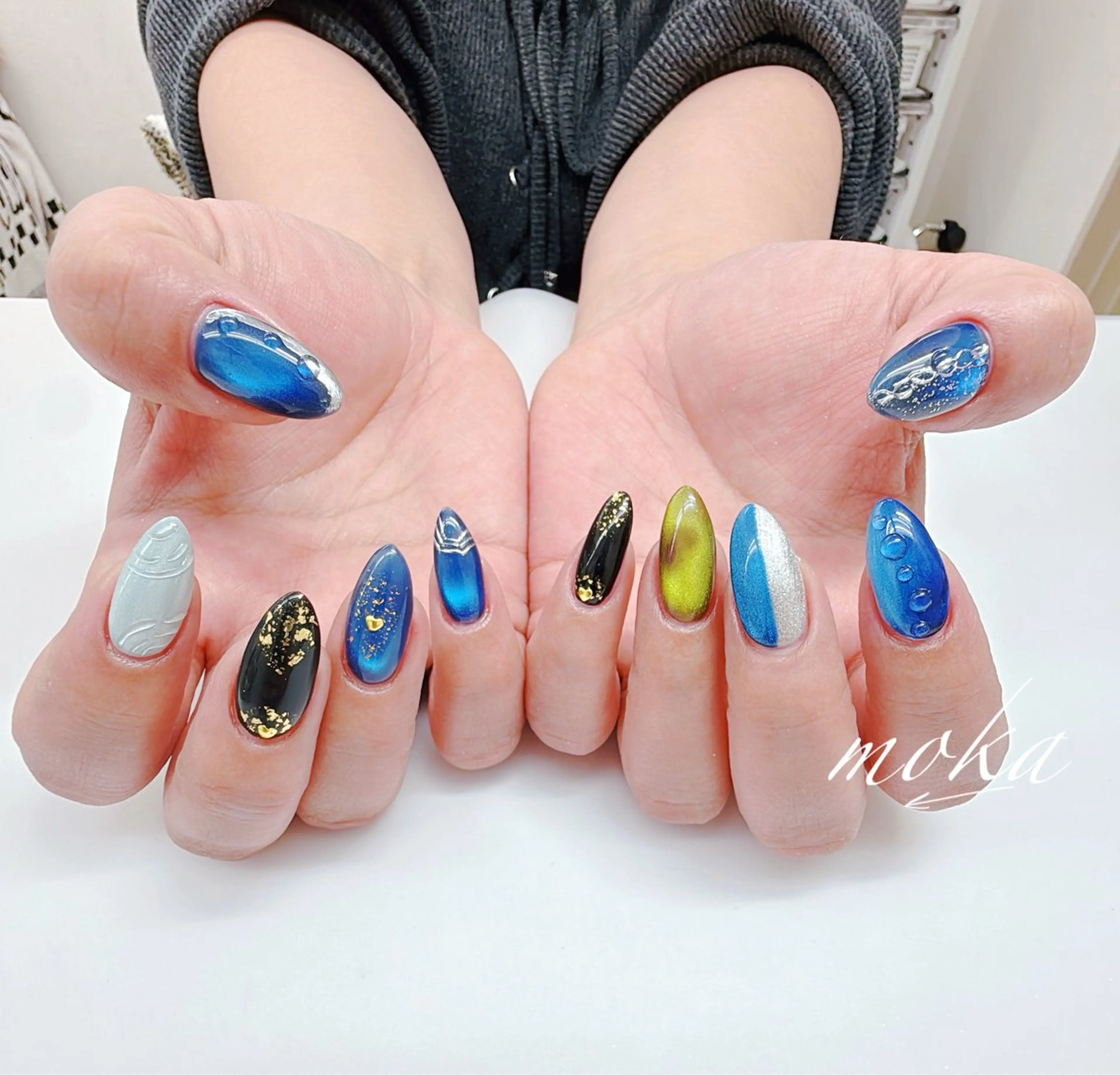 ネイル ハンドネイル ハンドケア 胡蝶蘭レディースサロ ンNailMOKAのネイルデザイン