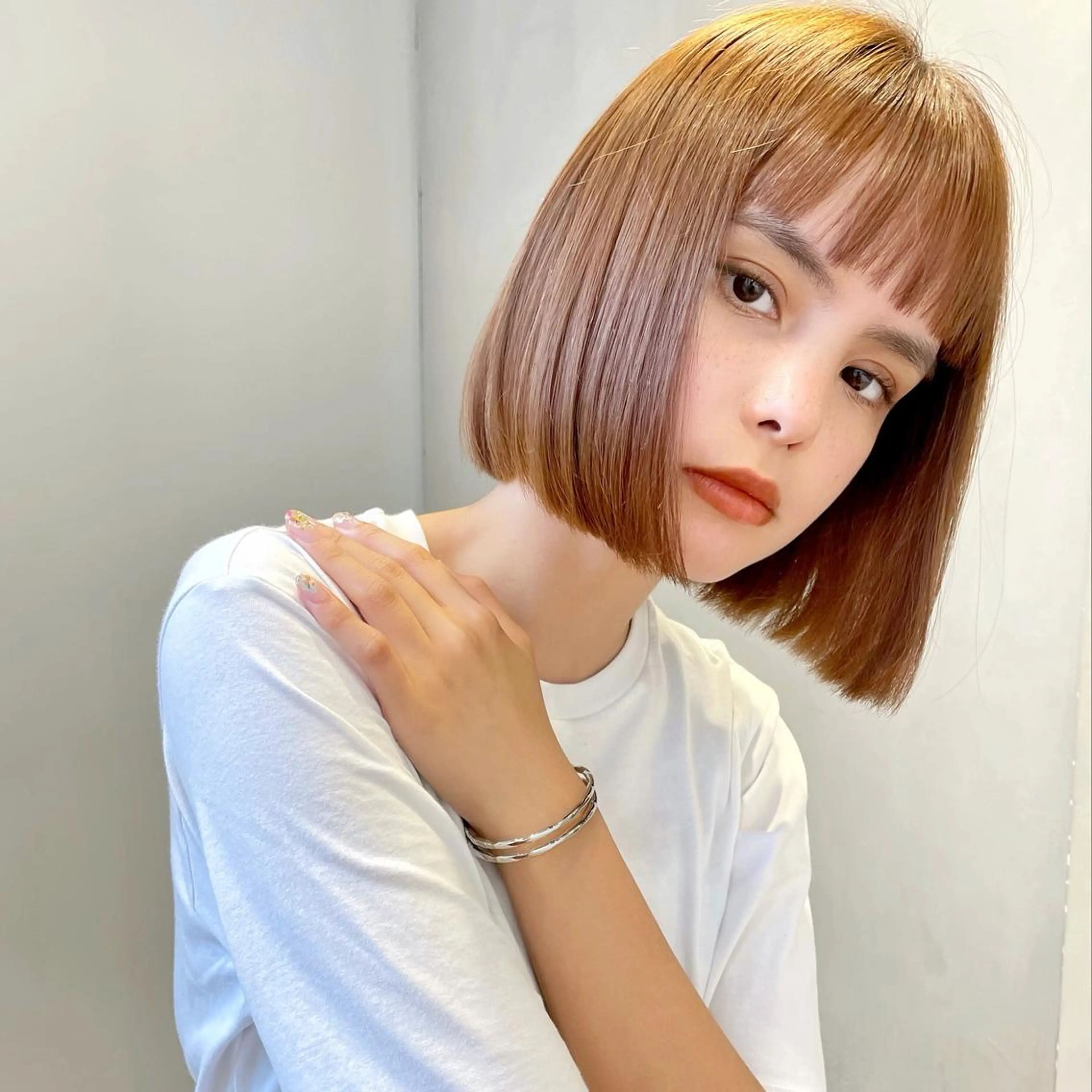 縮毛矯正（癖をしっかり伸ばしたい方限定）🥛の写真