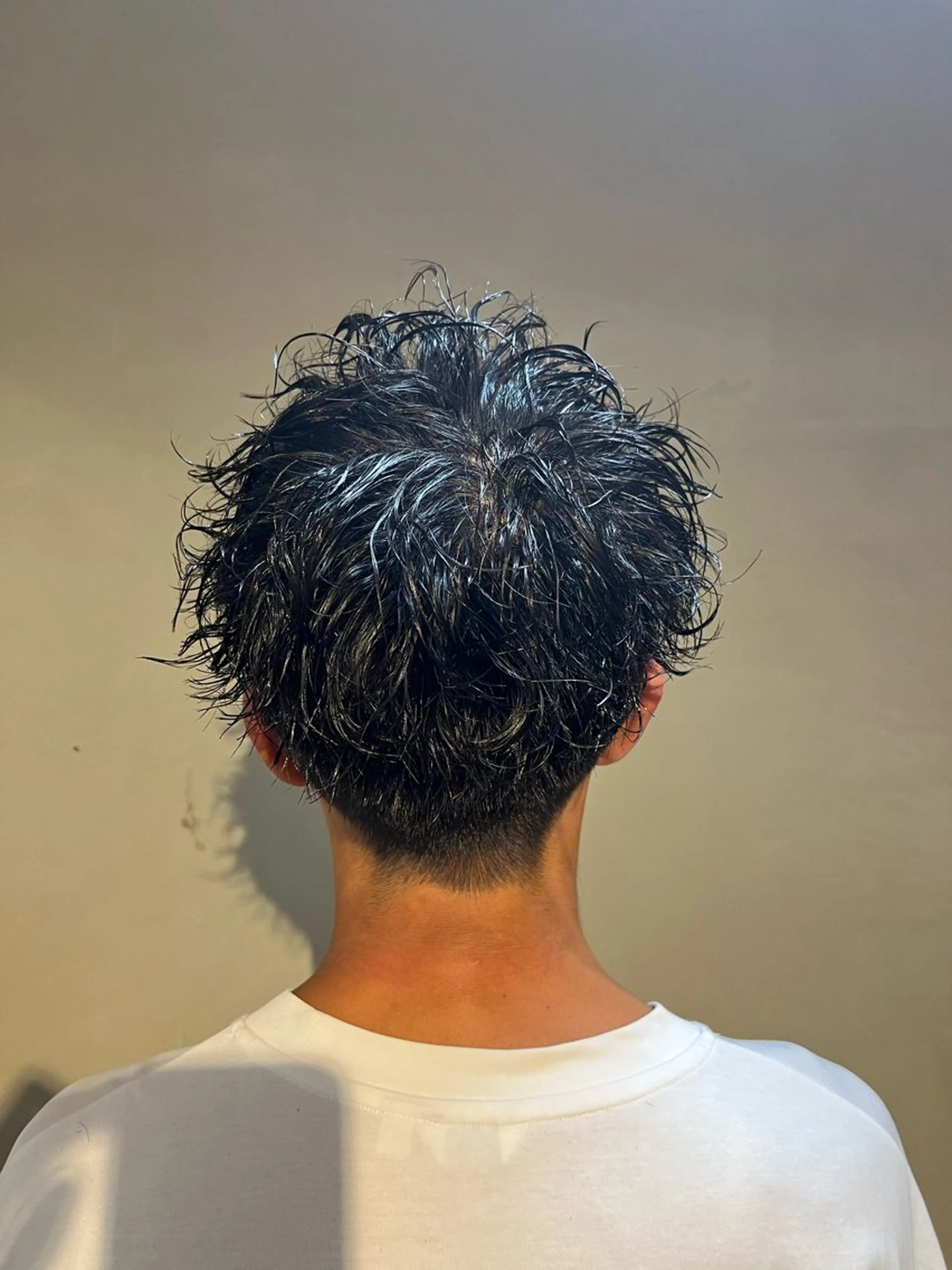 ショート パーマ メンズ メンズパーマ ツイストスパイラルパーマ スパイラルパーマ 🟦ROOM MEN 瀬古　侑輝🟦のヘアスタイル