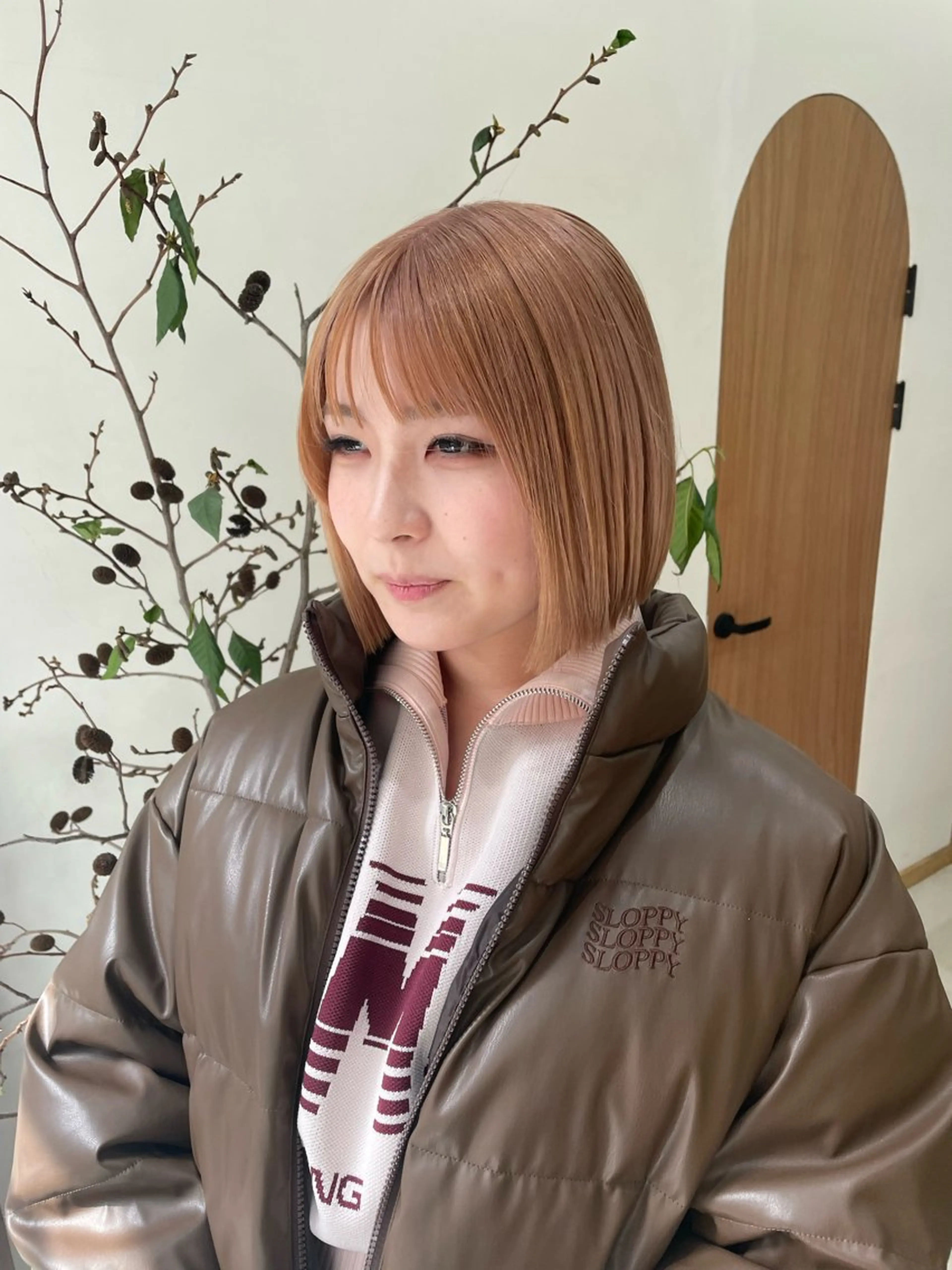 ミディアム カラー パーマ ヘアアレンジ メンズ カット ヘアカラー トリートメント tatsumi/ボブ ウルフ/レイヤーのヘアスタイル