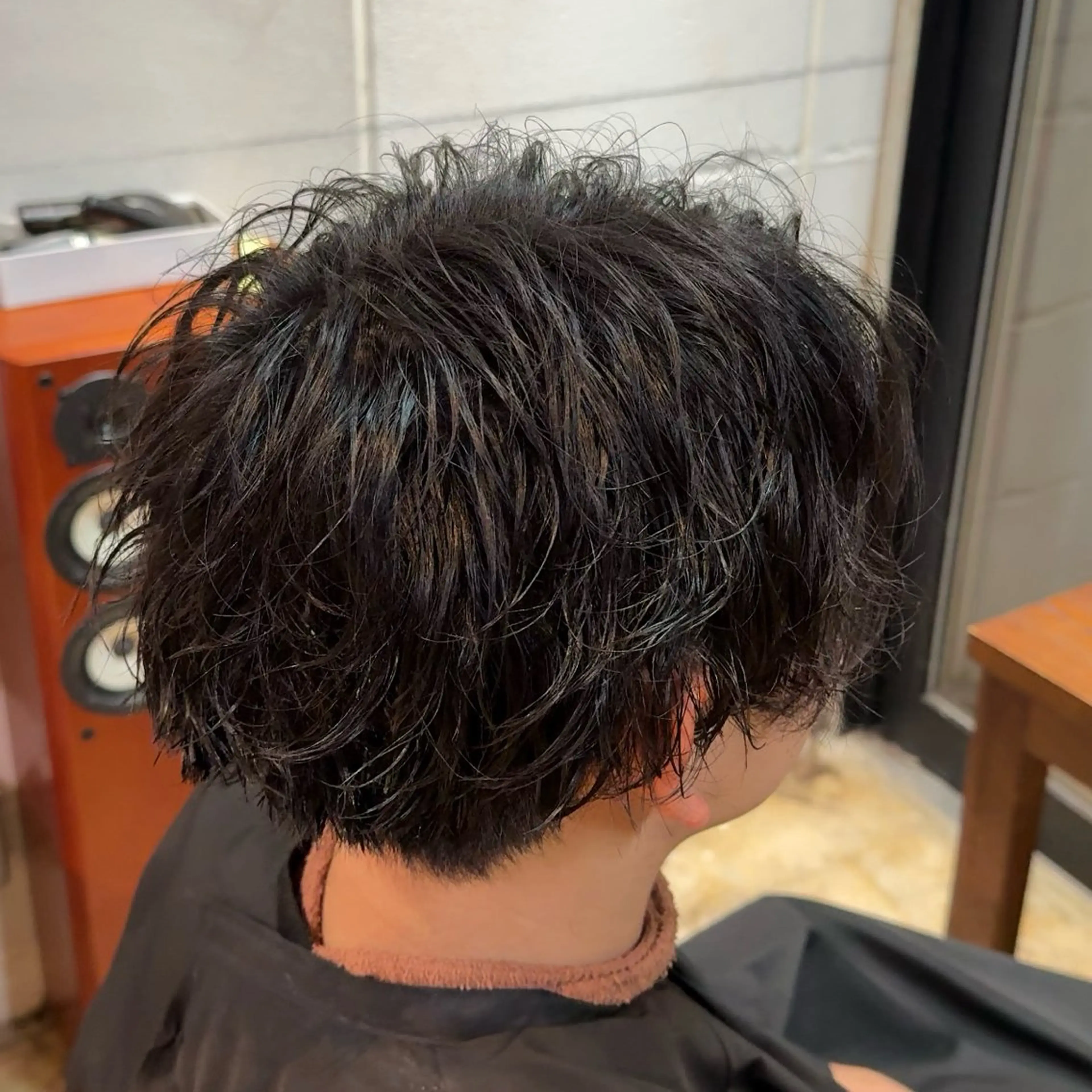 🙆‍♂️【メンズカット＋デザインパーマ】　⚠️【高校生以上限定】の写真