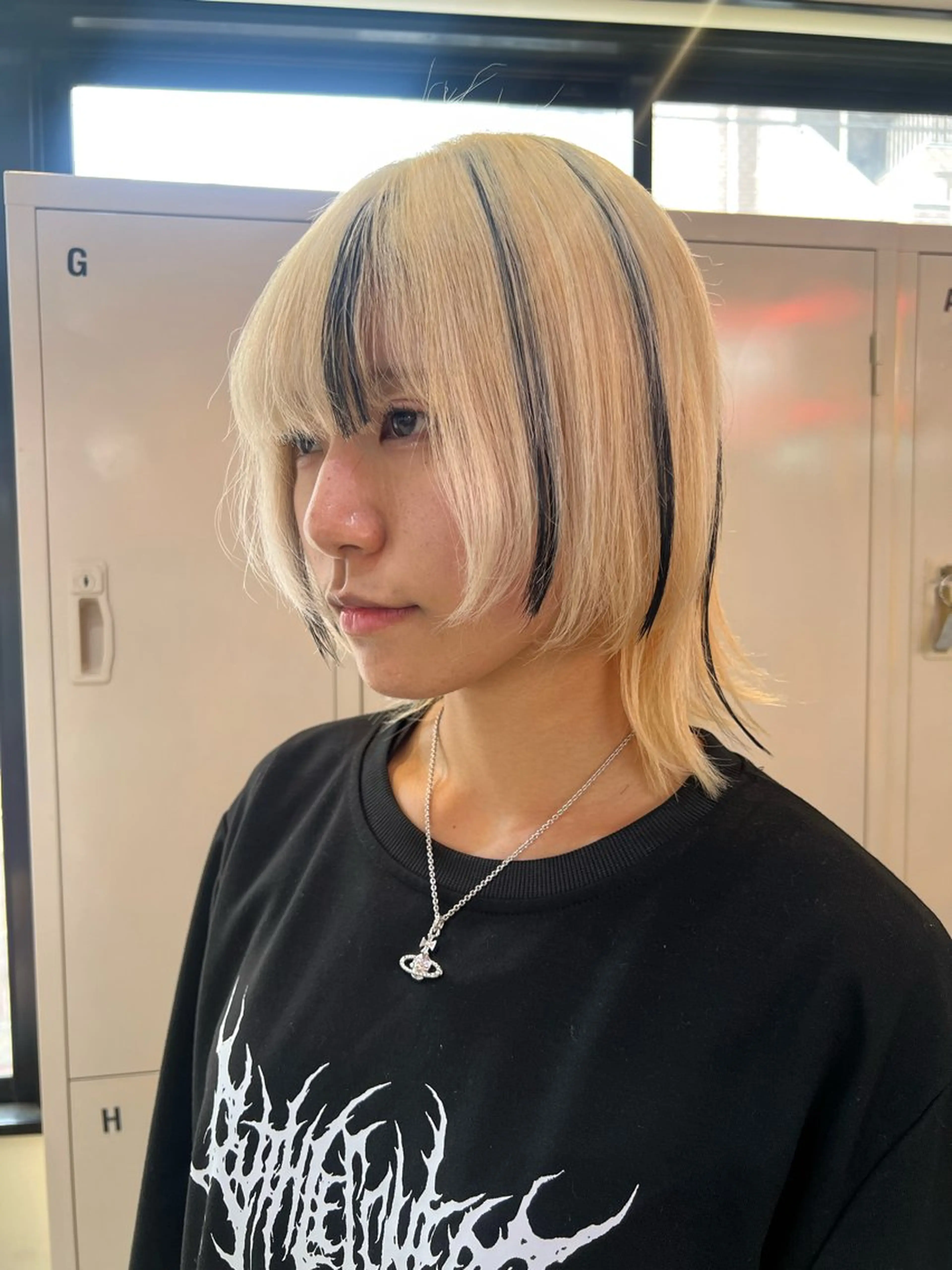 ショート 💥ウルフカット デザインあんな💥のヘアスタイル