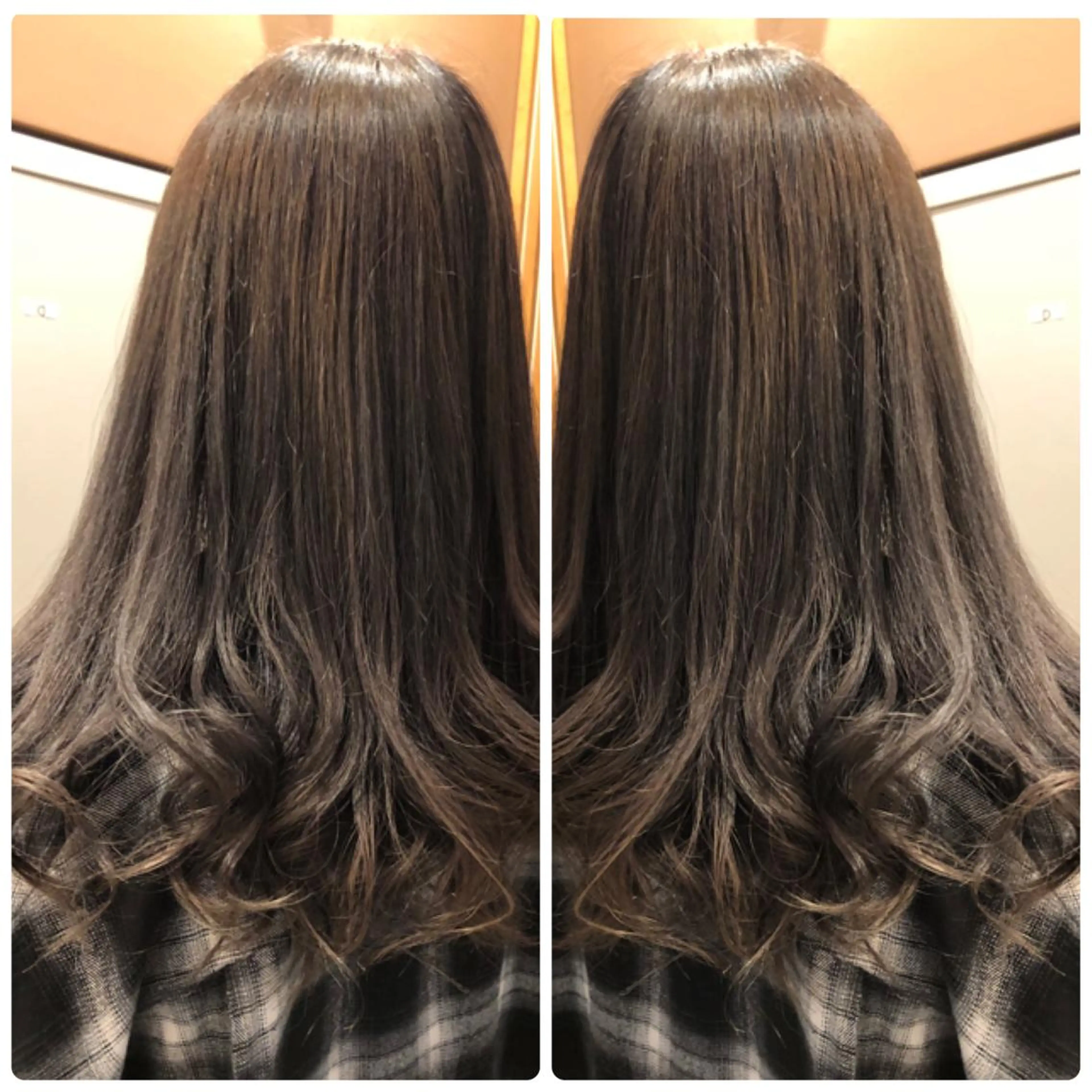 セミロング カラー アッシュ ヘアカラー トリートメント 小山内 龍一郎 店長のヘアスタイル