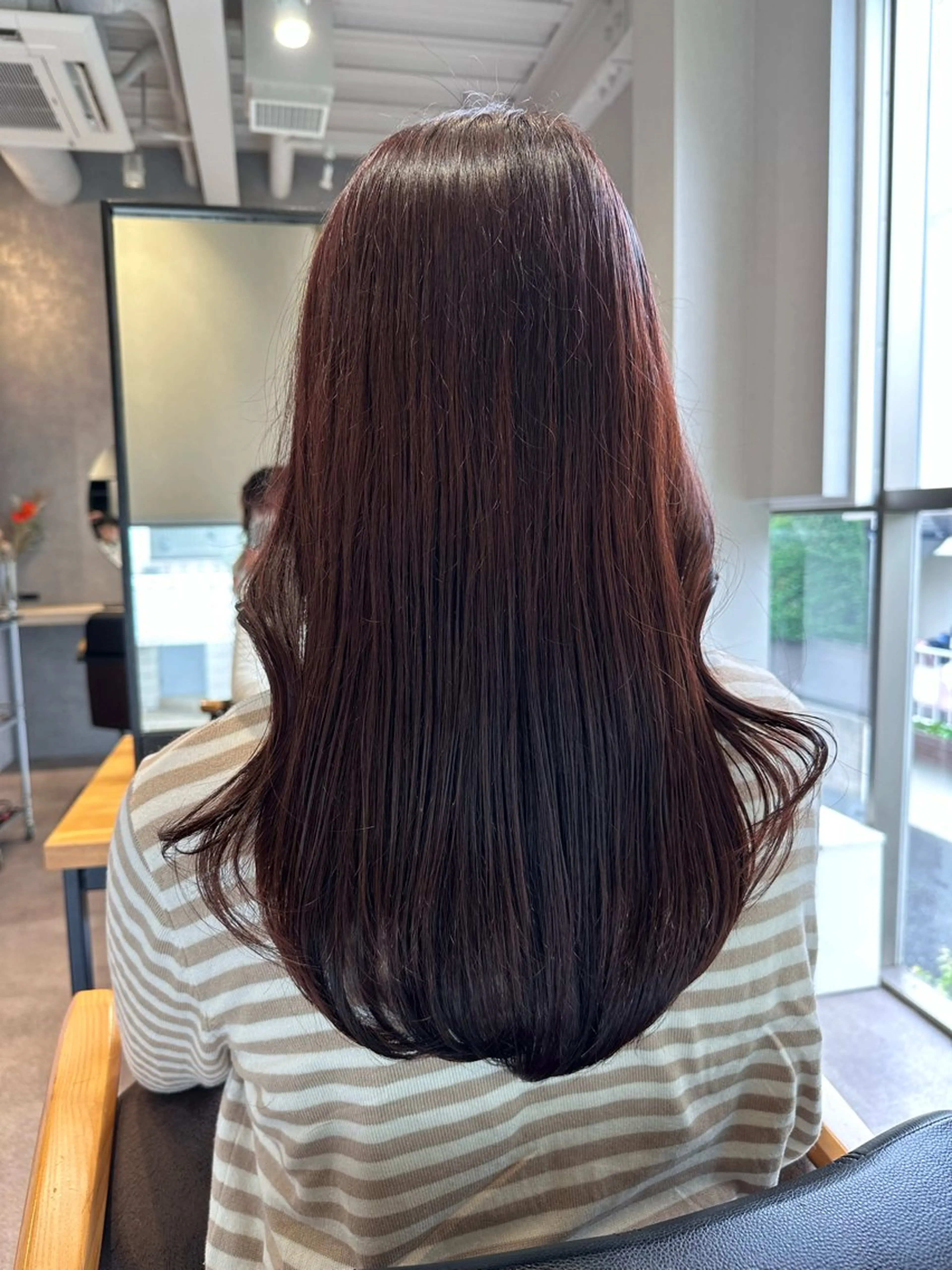 ロング カラー カット ヘアカラー 韓国風/オシャレ /縮毛矯正/滝口琴未のヘアスタイル