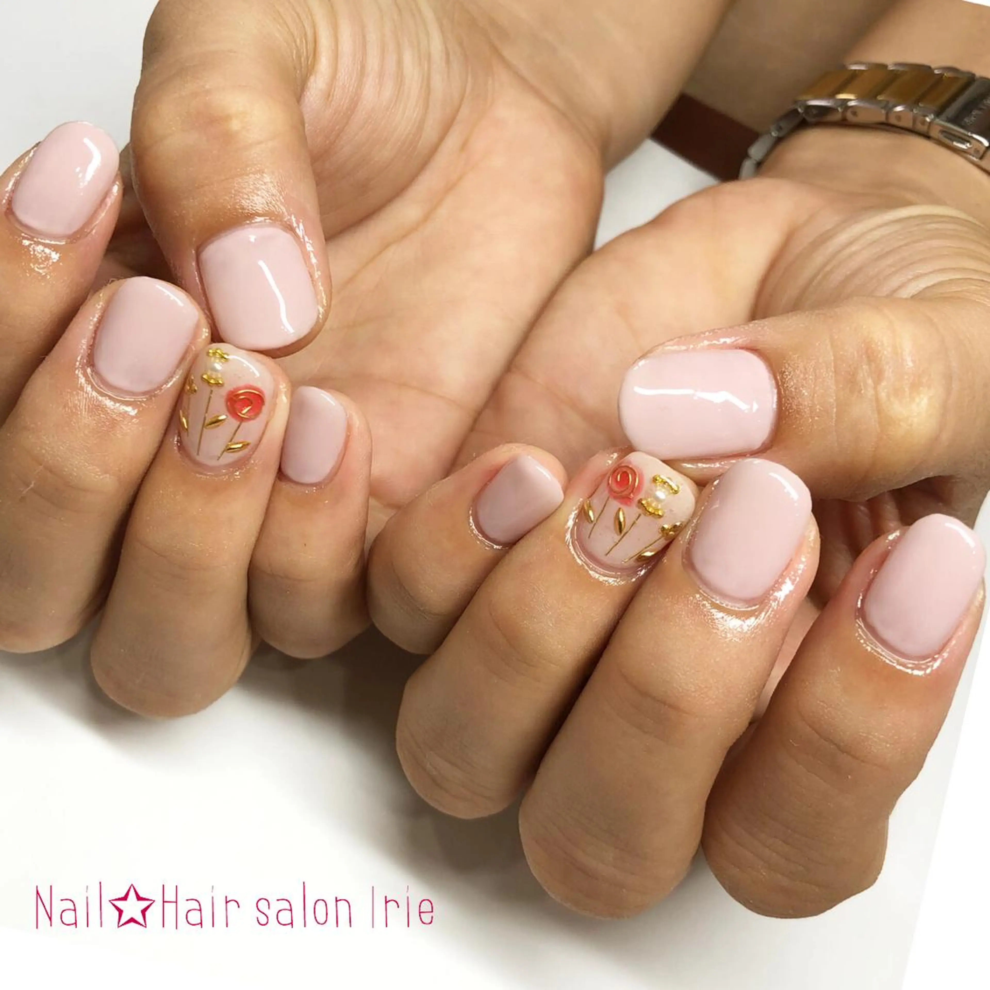 ネイル ハンドネイル ハンドケア Hair salon Irie所属・與儀 知佳のネイルデザイン