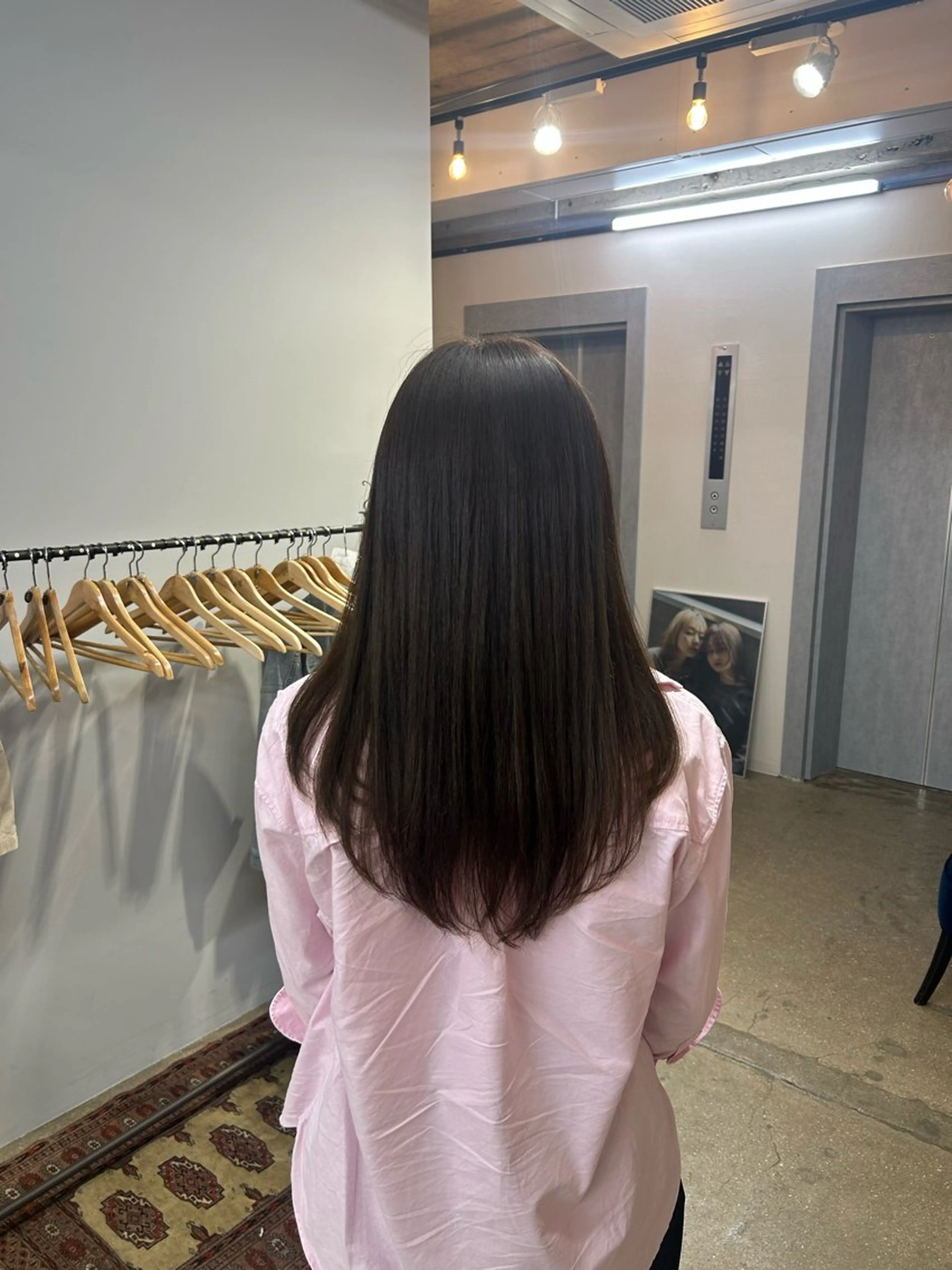 ロング レイヤーカット サワムラ ソナタのヘアスタイル