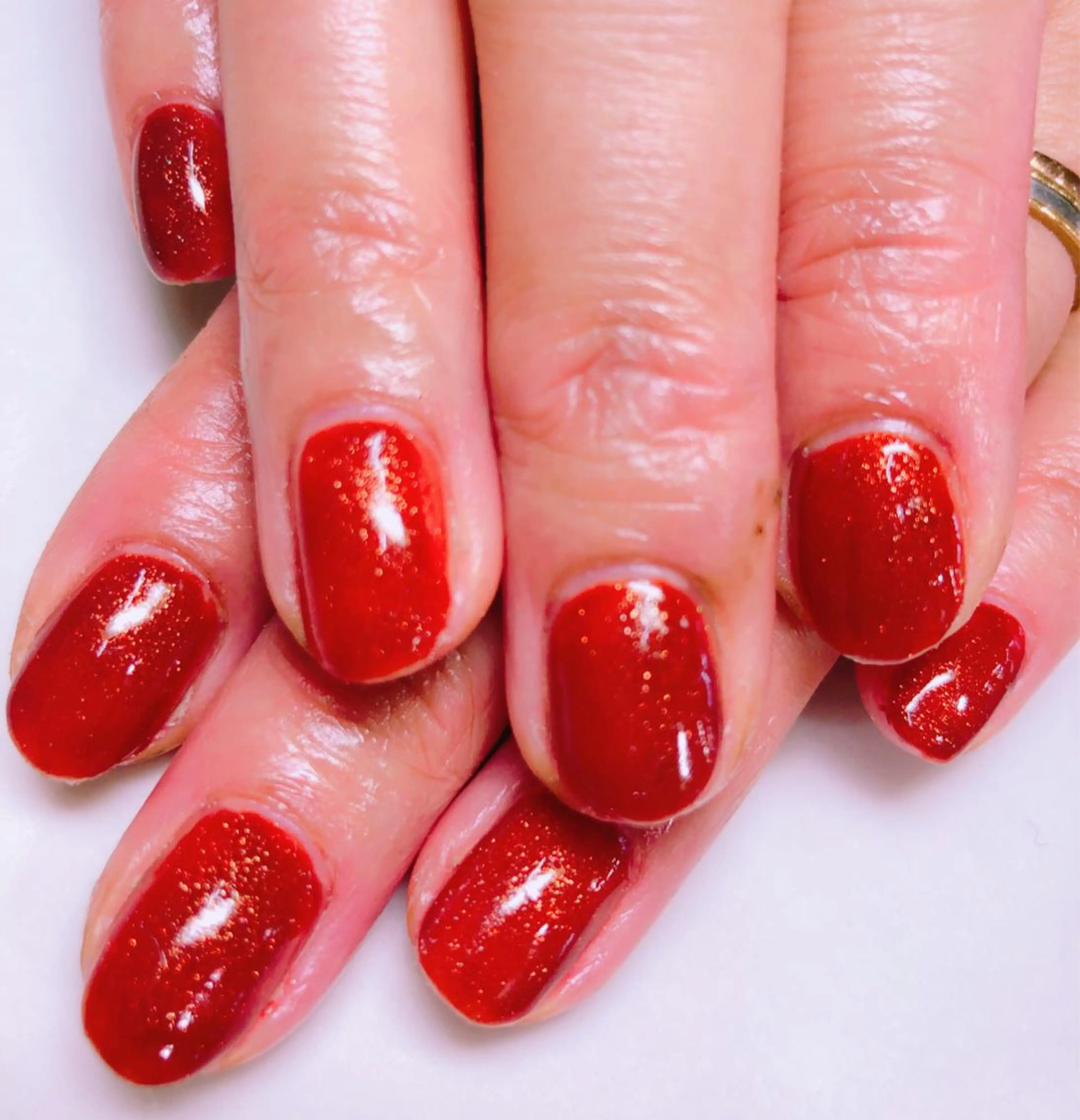 ネイル ジェルネイル ワンカラーネイル bijou所属・相馬 礼菜のネイルデザイン