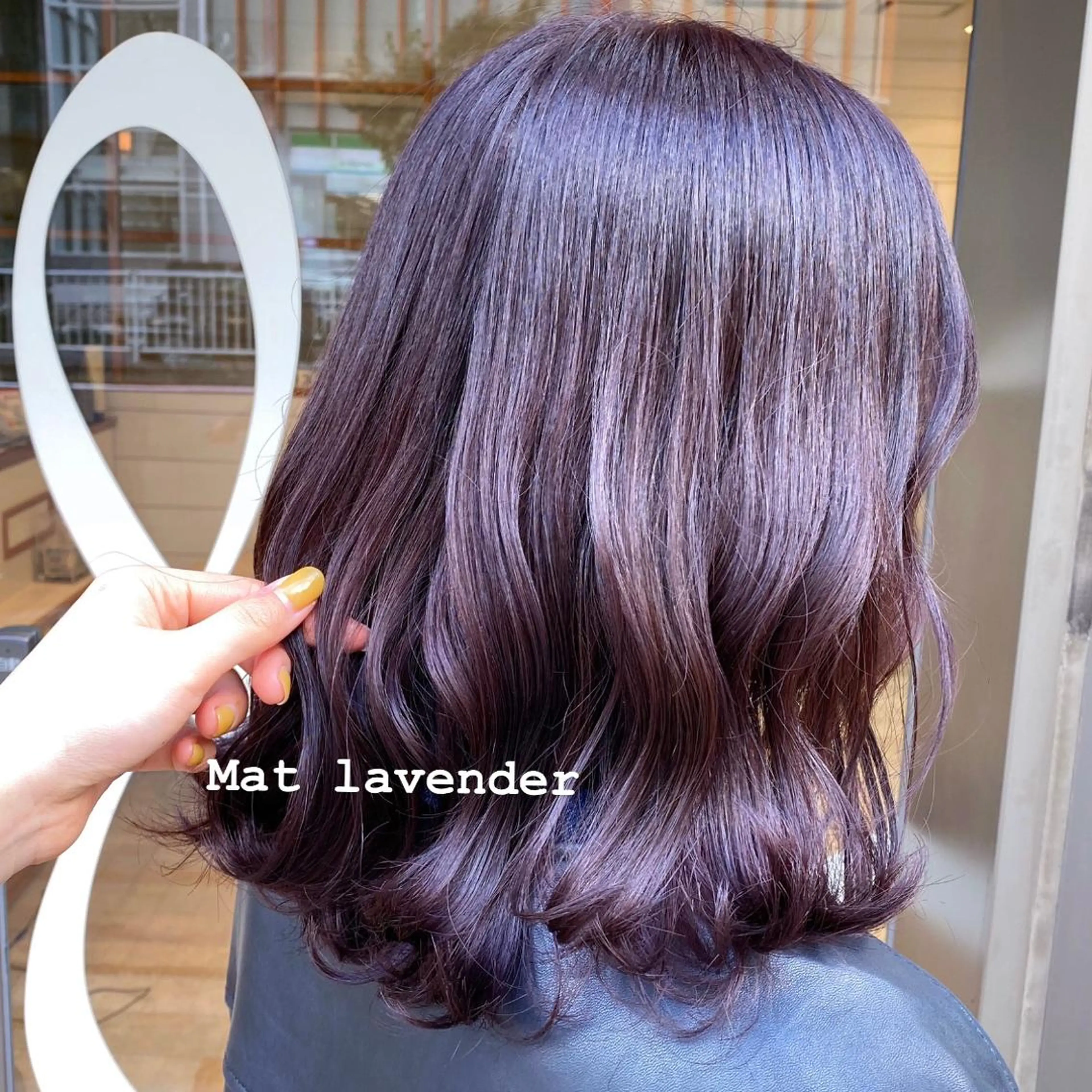 ミディアム カラー パープルカラー 韓国風ヘア carelly 成増店所属・ツカハラ　リリカ 👒柔らかカラー👒のヘアスタイル