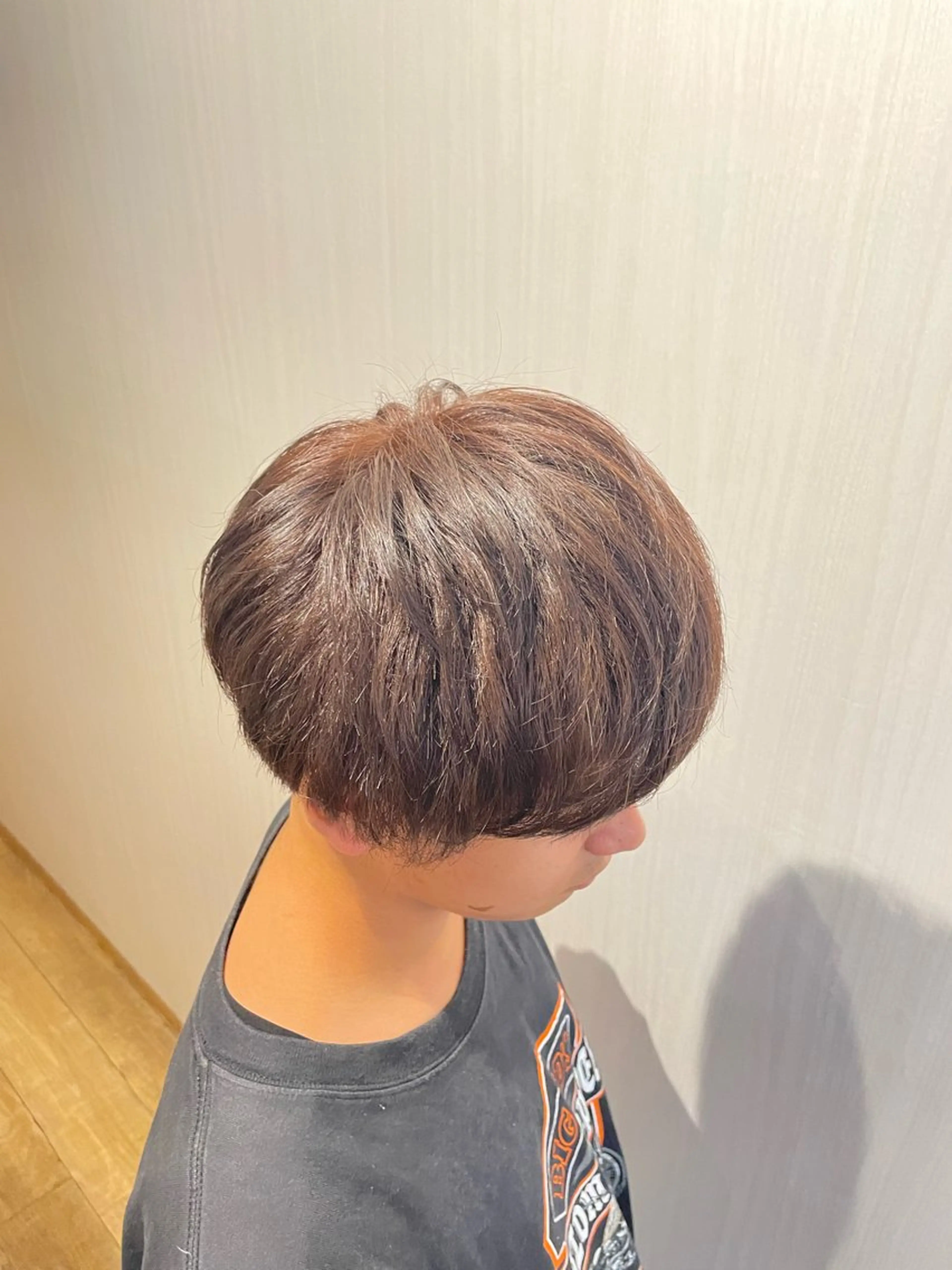 カラー メンズ アッシュ アッシュブラウン ブラウンカラー ヘアカラー 浦野 翔のヘアスタイル