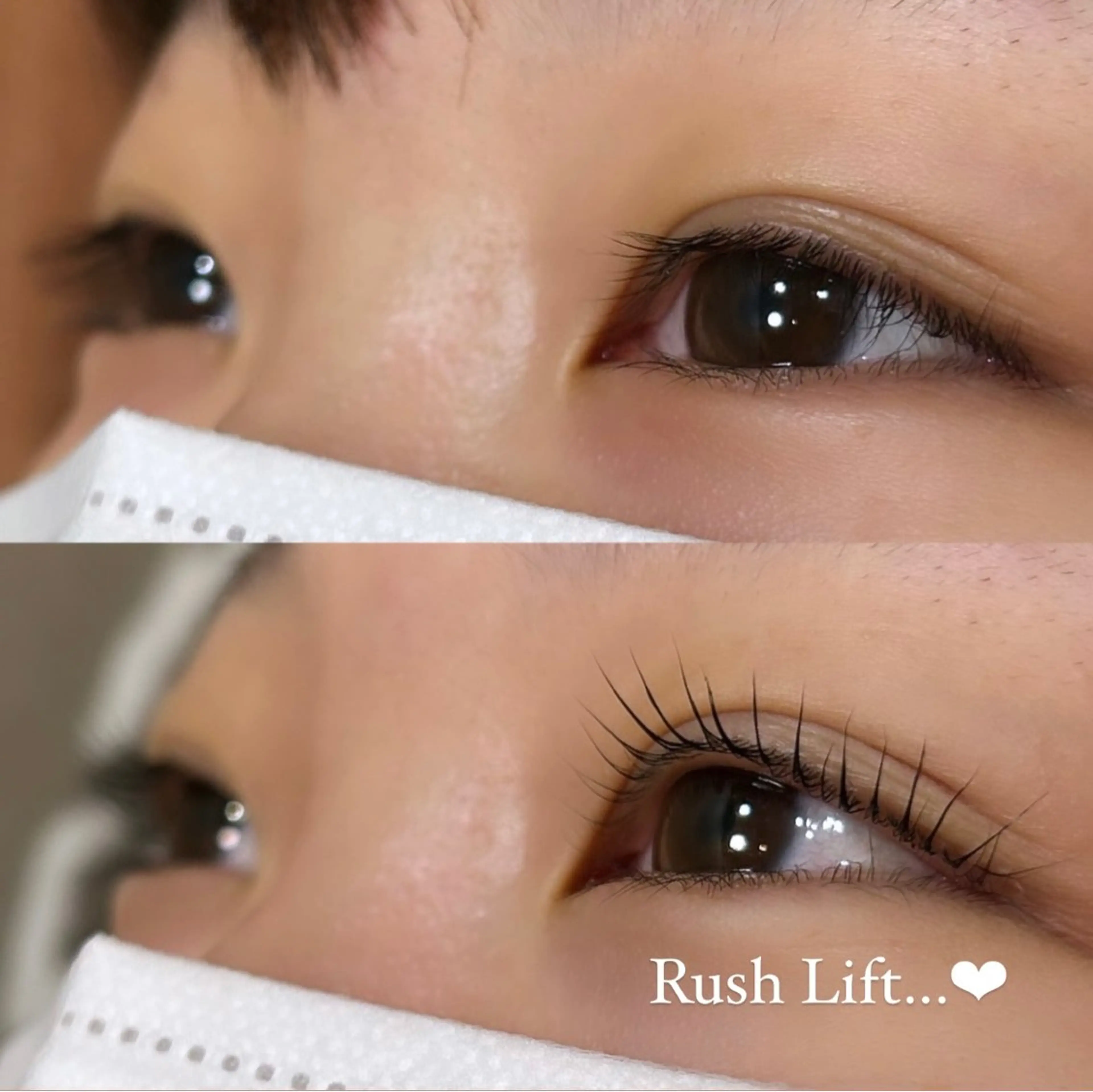 マツエク・マツパ 一重×まつ毛パーマ 🩷ྀི中村 ほのか🧸🌷のマツエク・マツパデザイン