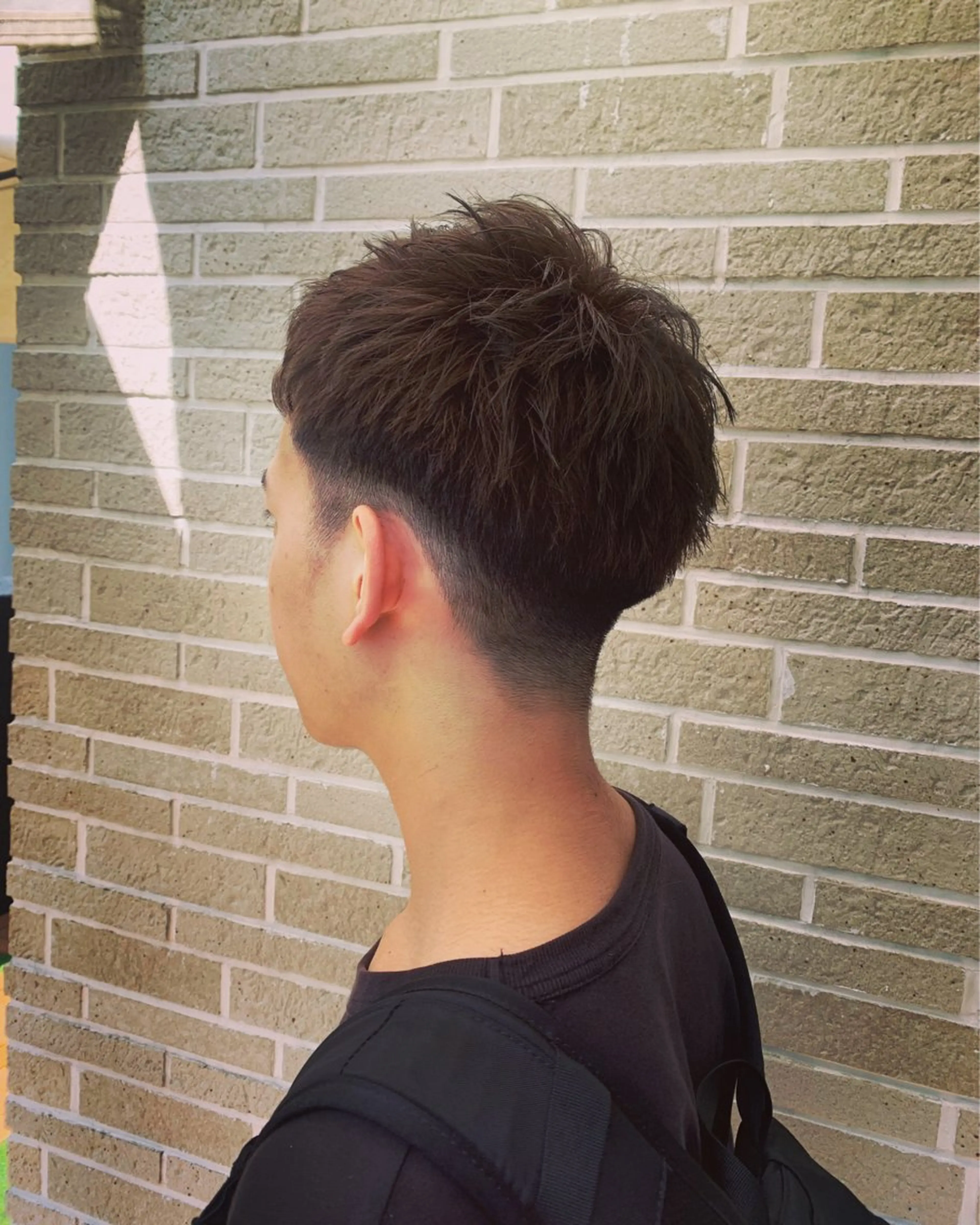 メンズカット＋ヘアカラーの写真