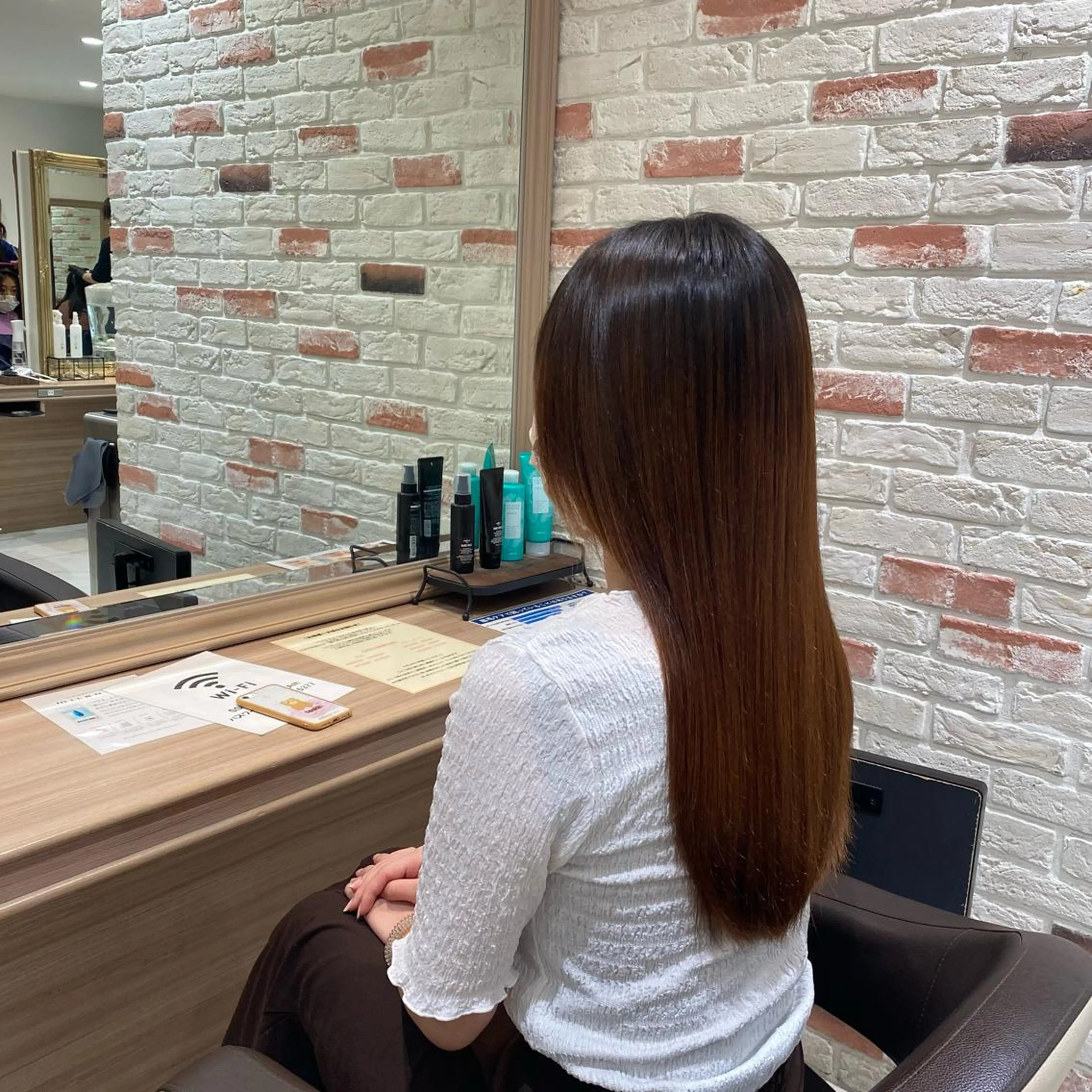 ロング ✨美髪／縮毛矯正 講師 ／塚田健✨のヘアスタイル