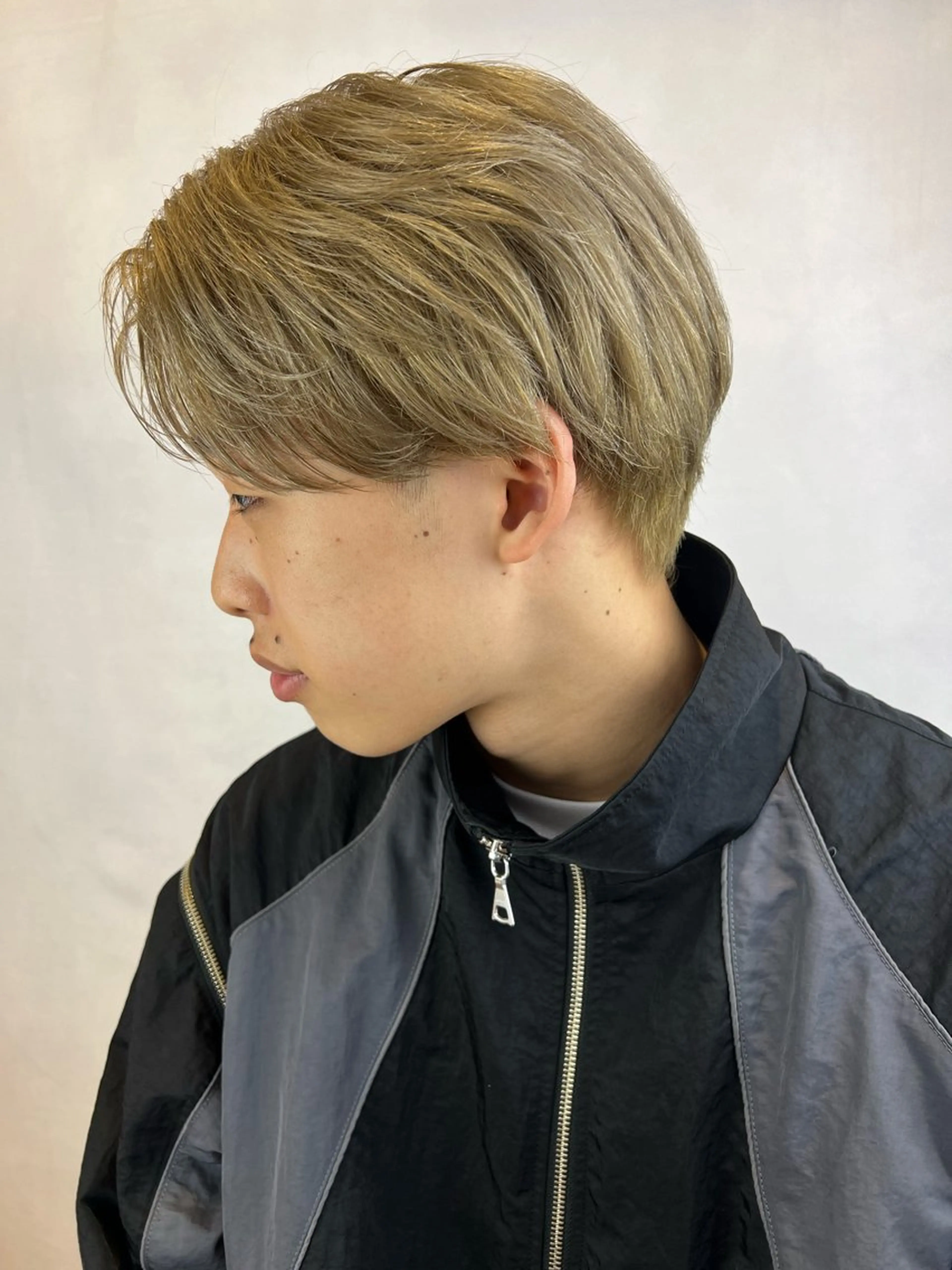 ショート カラー メンズ 松浦 涼雅のヘアスタイル