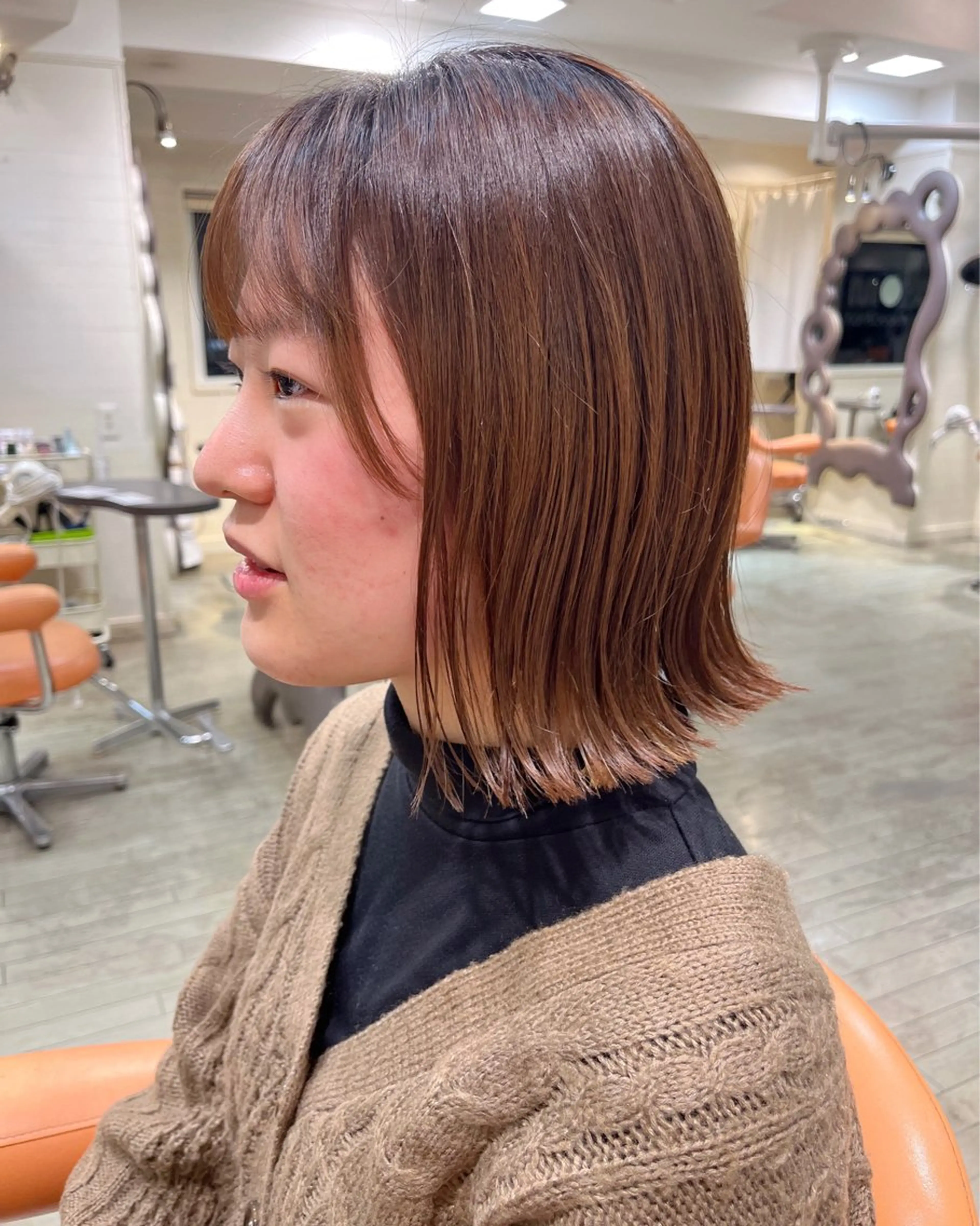 ショート カラー ボブ/透明感カラー /大宮/たぐち🥣のヘアスタイル