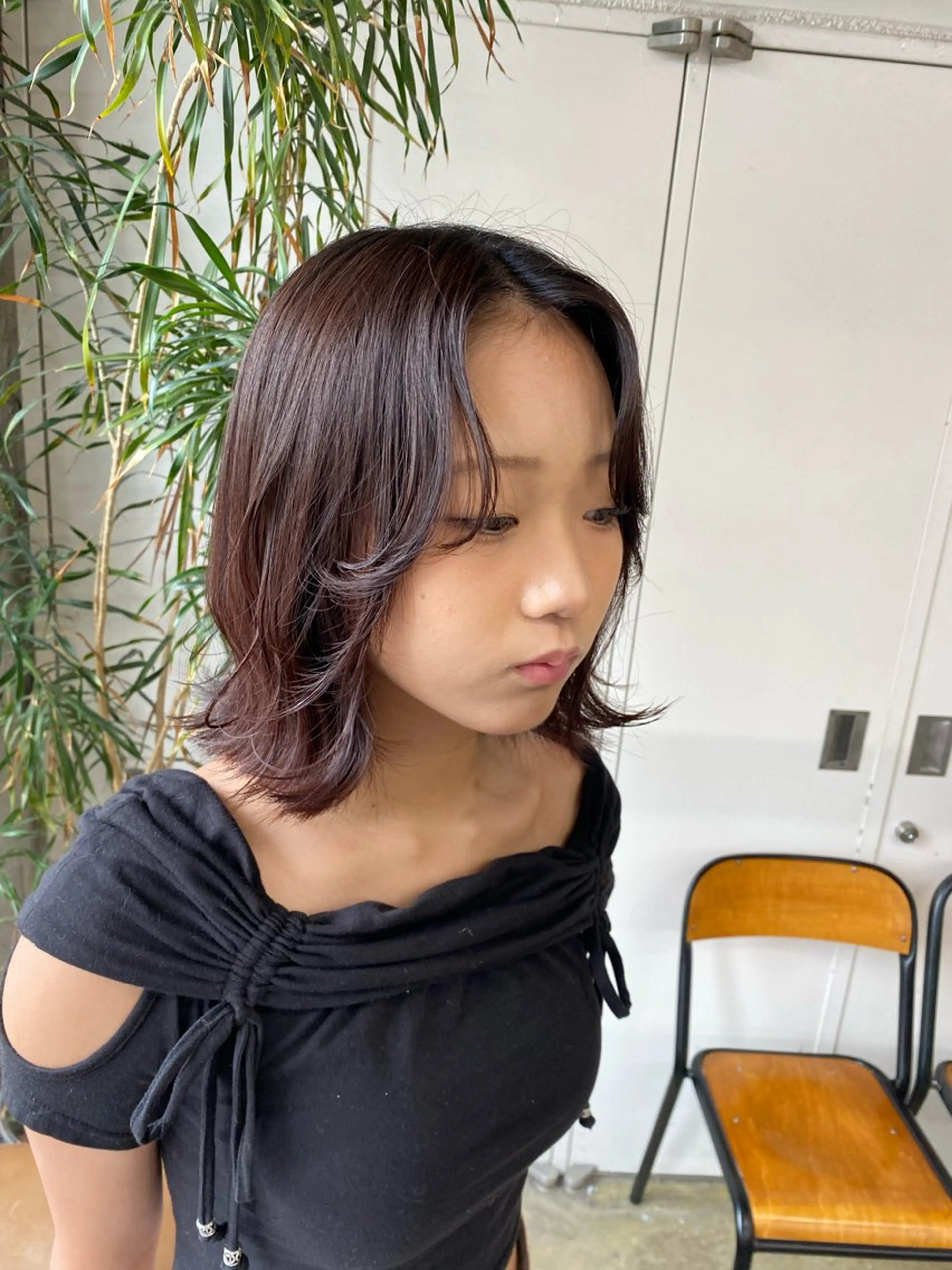 根元のみリタッチカラー👒🐱🐱地毛が伸びて気になる方は是非💁🏼‍♀️の写真