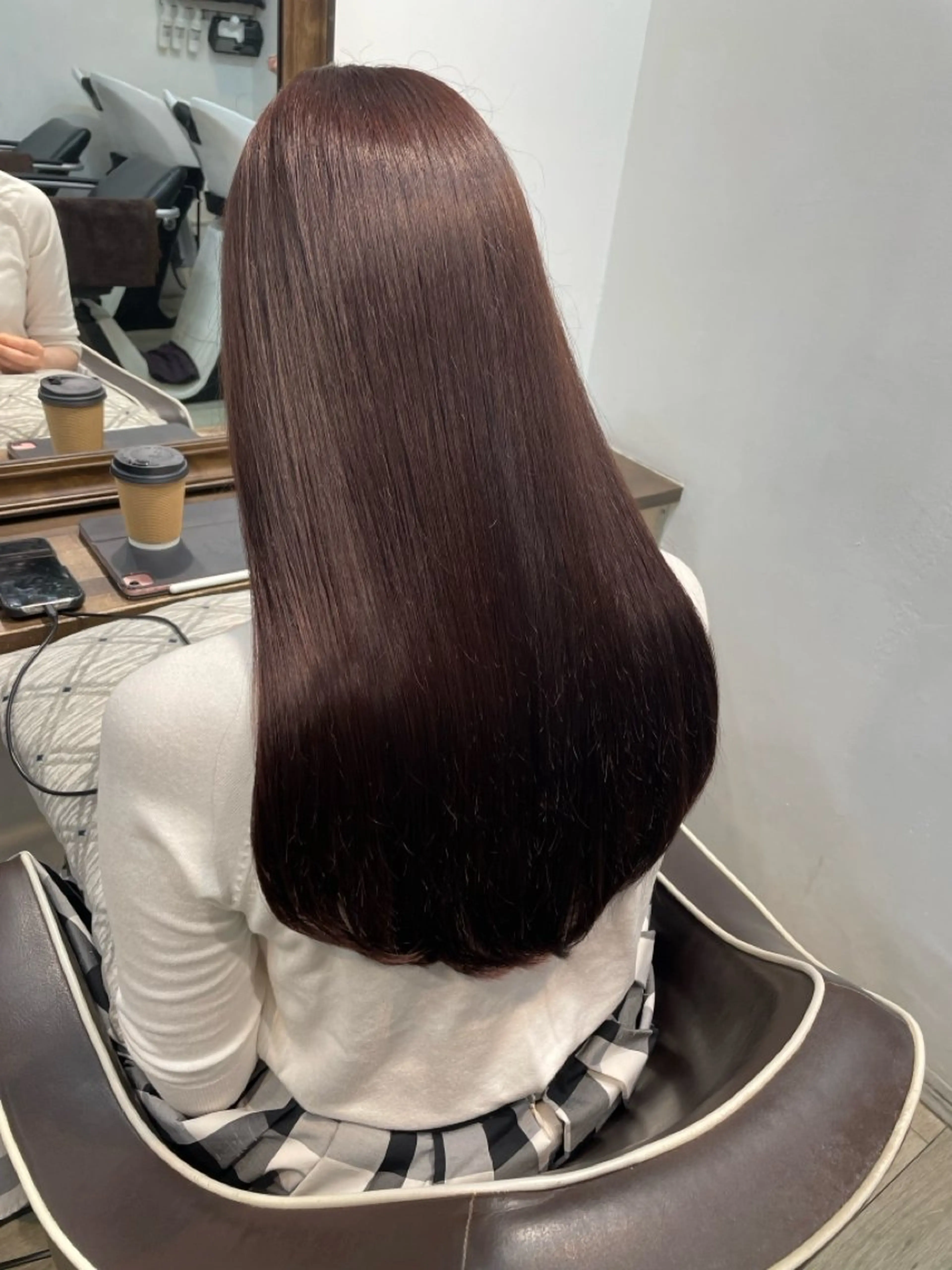 カラー Lowha　ageo maiのヘアスタイル