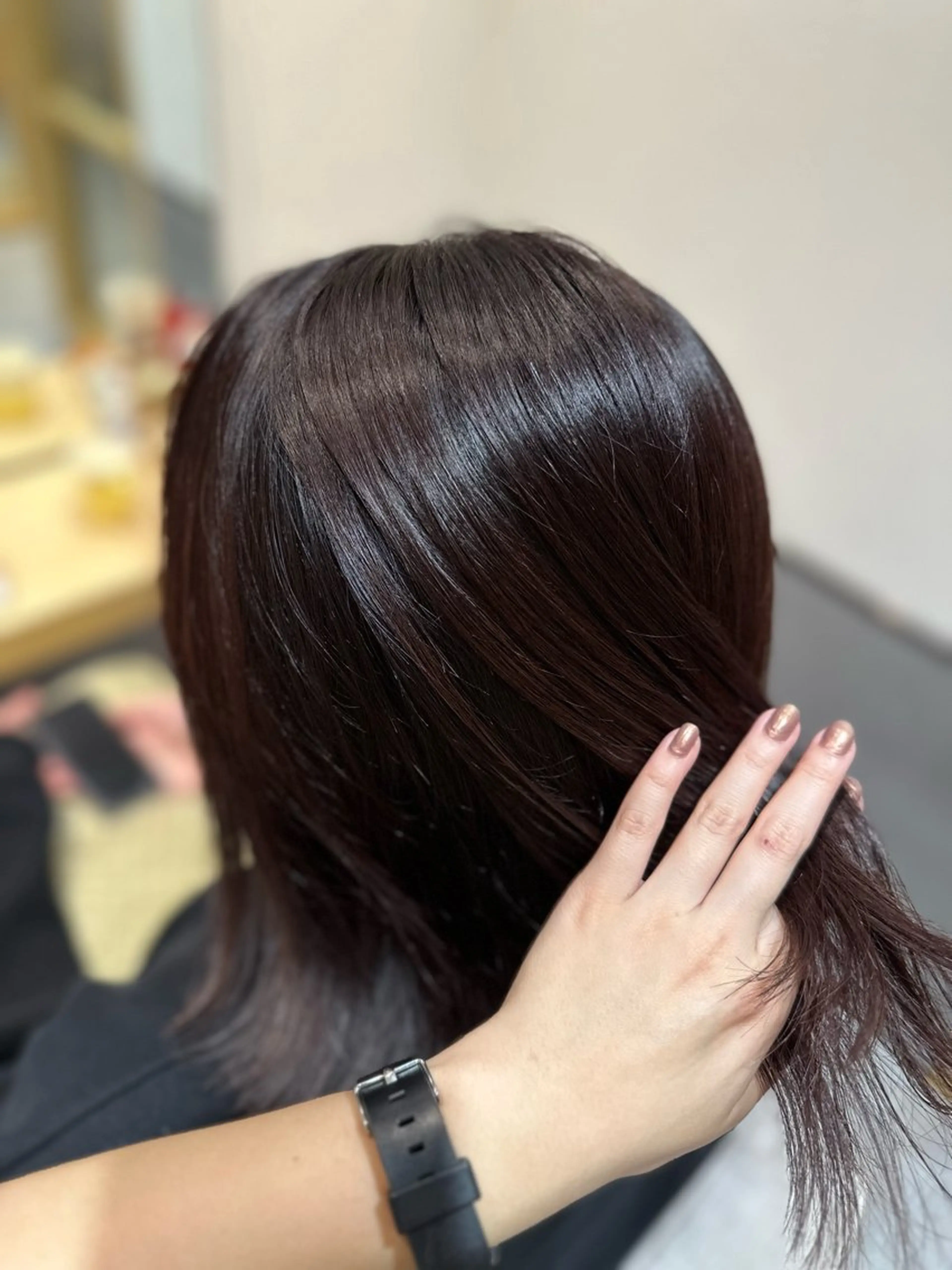 ミディアム ヘアカラー トリートメント GO TODAY SHAiRE SALON 札幌店所属・やまぐち あやみのヘアスタイル