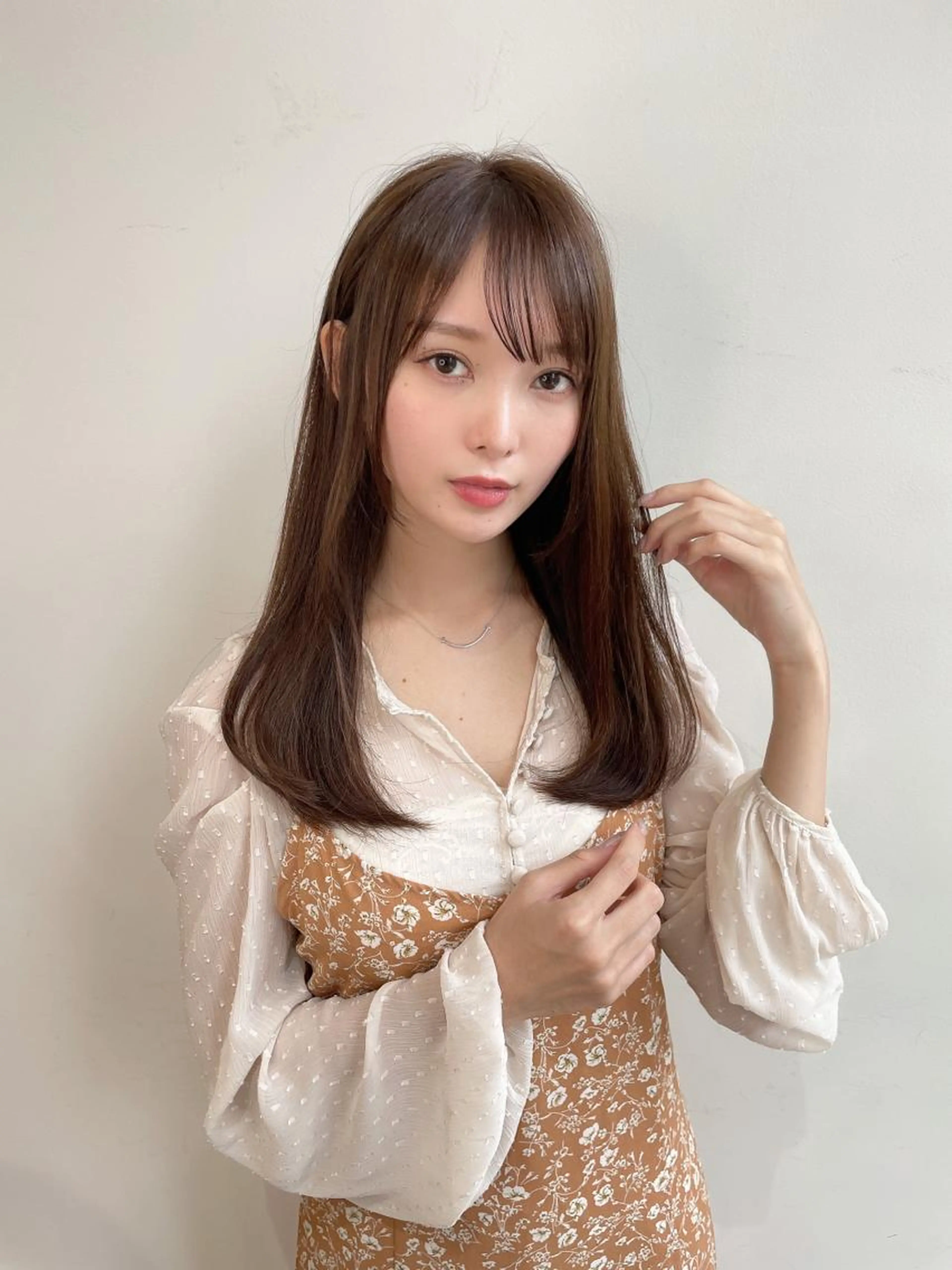 【🧡20分スパ付き🧡】カット＋カラー＋Aujuaトリートメント＋ヘッドスパの写真