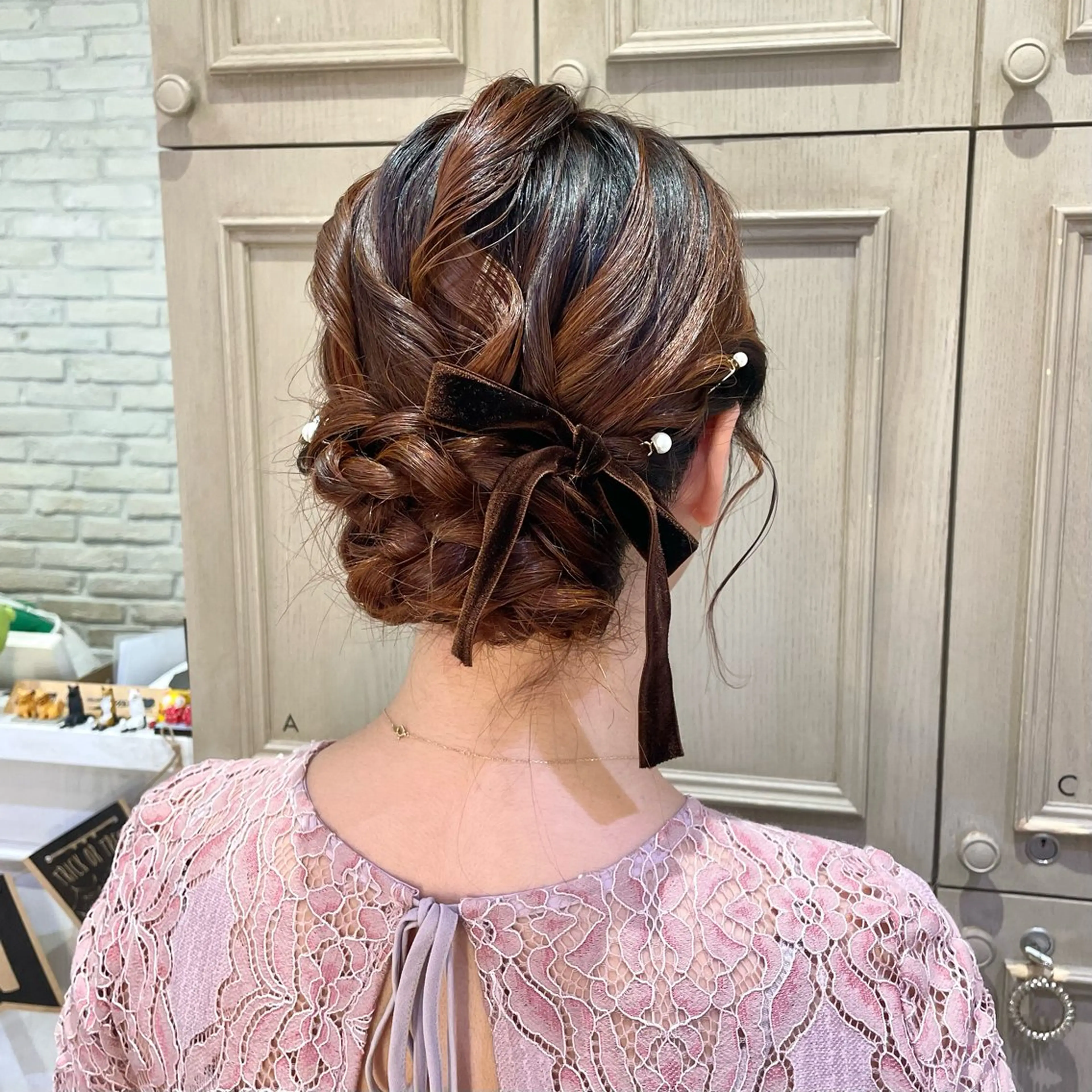 ヘアアレンジ ハイトーンカラー/ 長さだし🐇きょうかのヘアスタイル