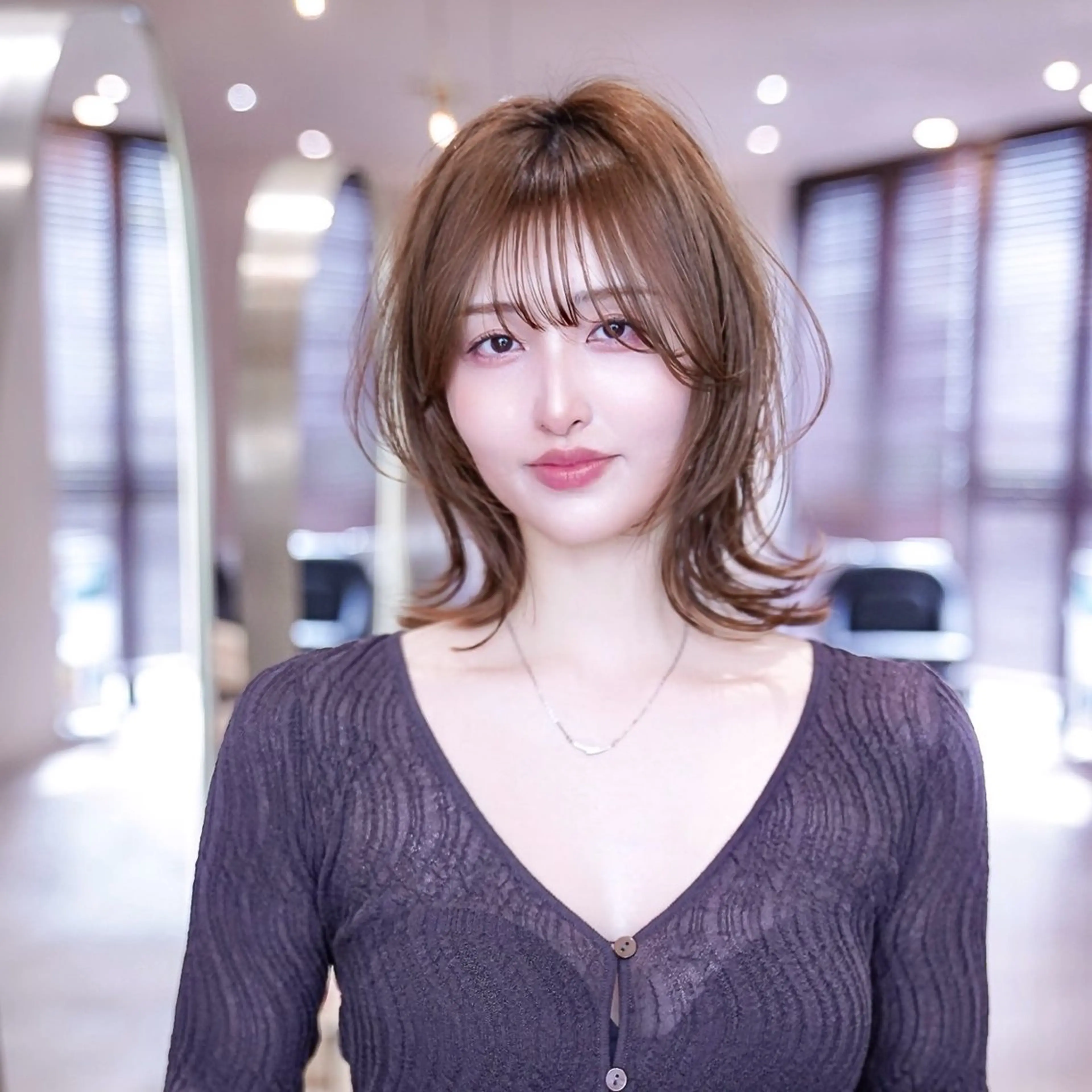 ロング カット ヘアカラー トリートメント 渋谷/韓国レイヤー 艶カラー特化マサキのヘアスタイル