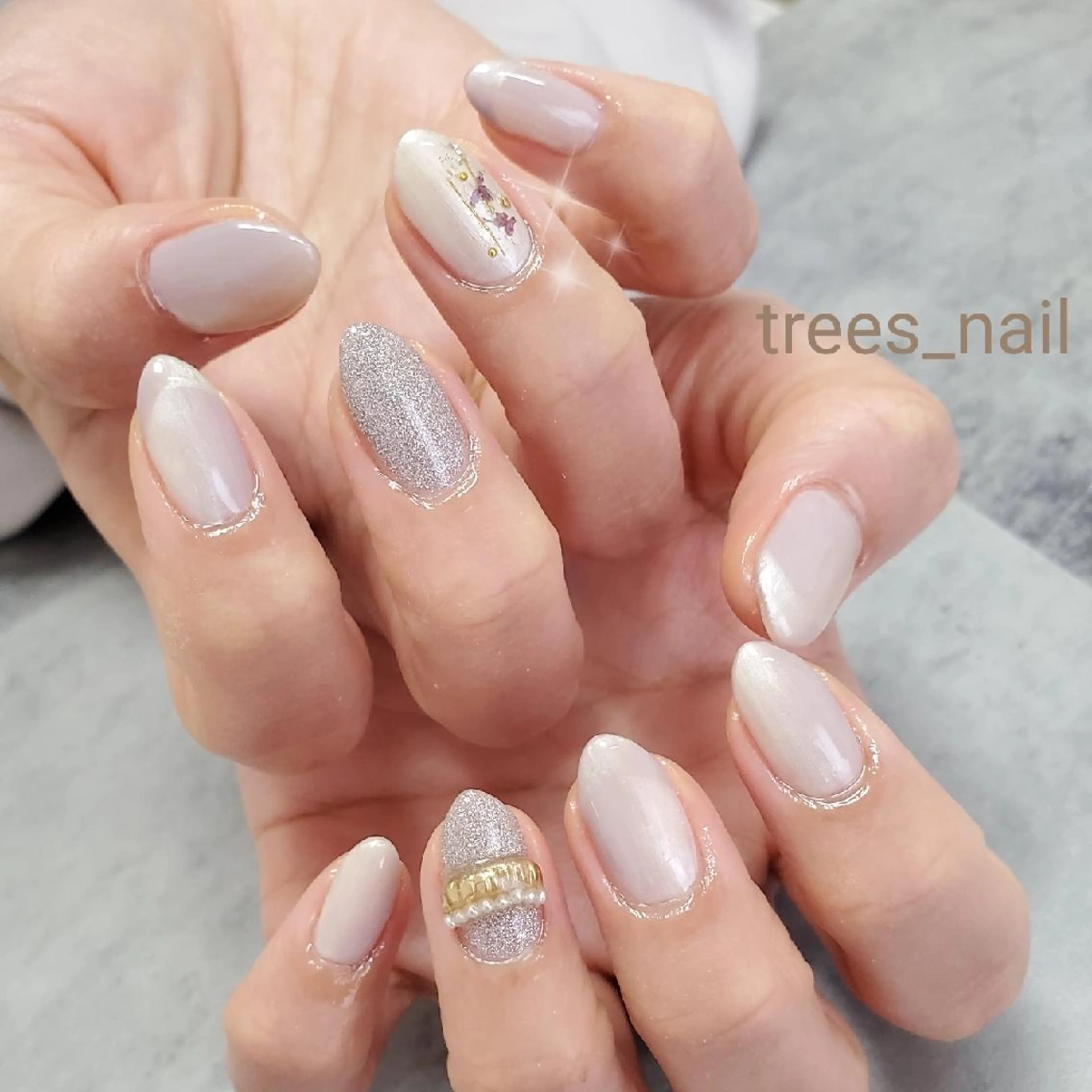 ネイル trees_ nailのネイルデザイン