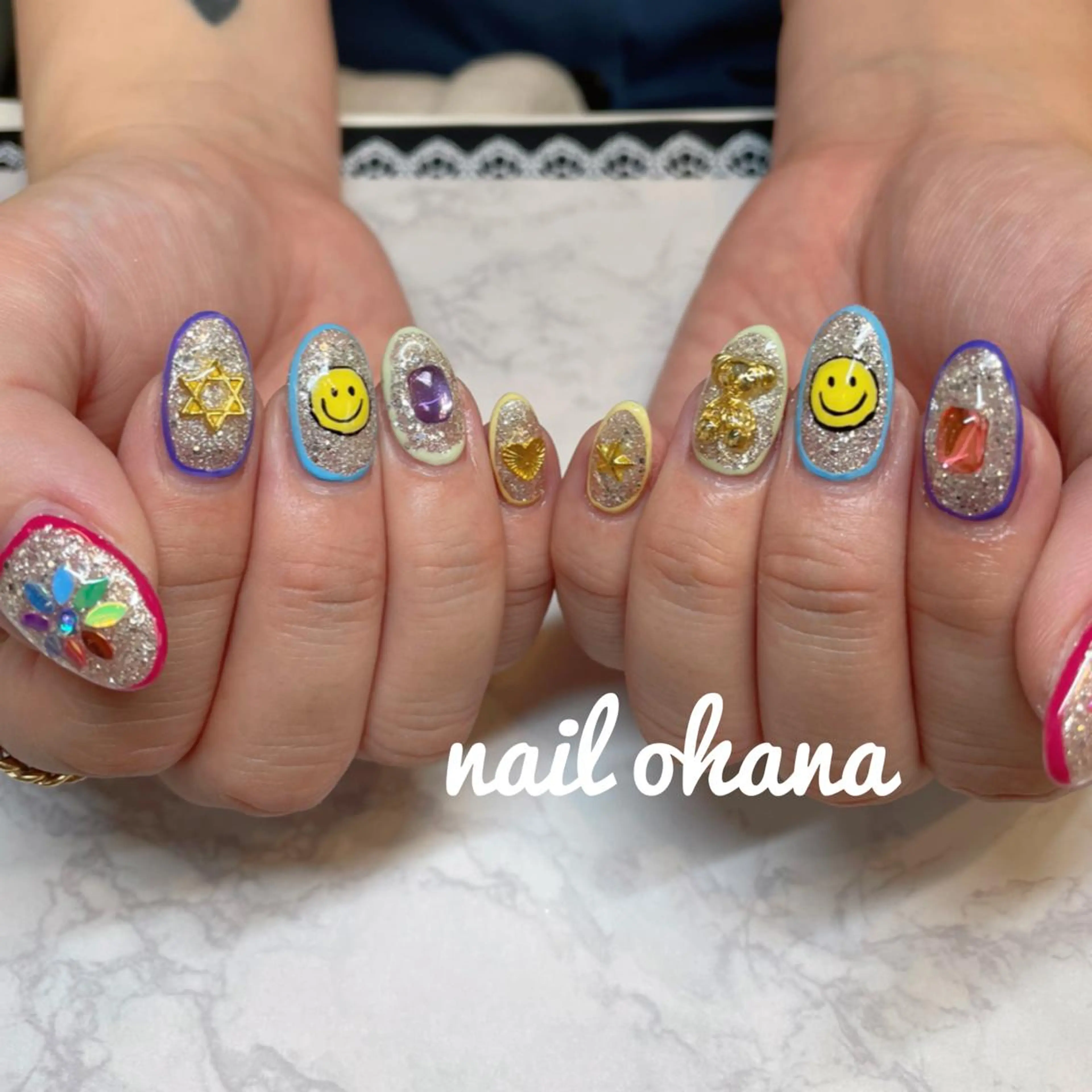 ネイル ハンドネイル 那覇🏝️台湾人 ネイリストSHIUのネイルデザイン