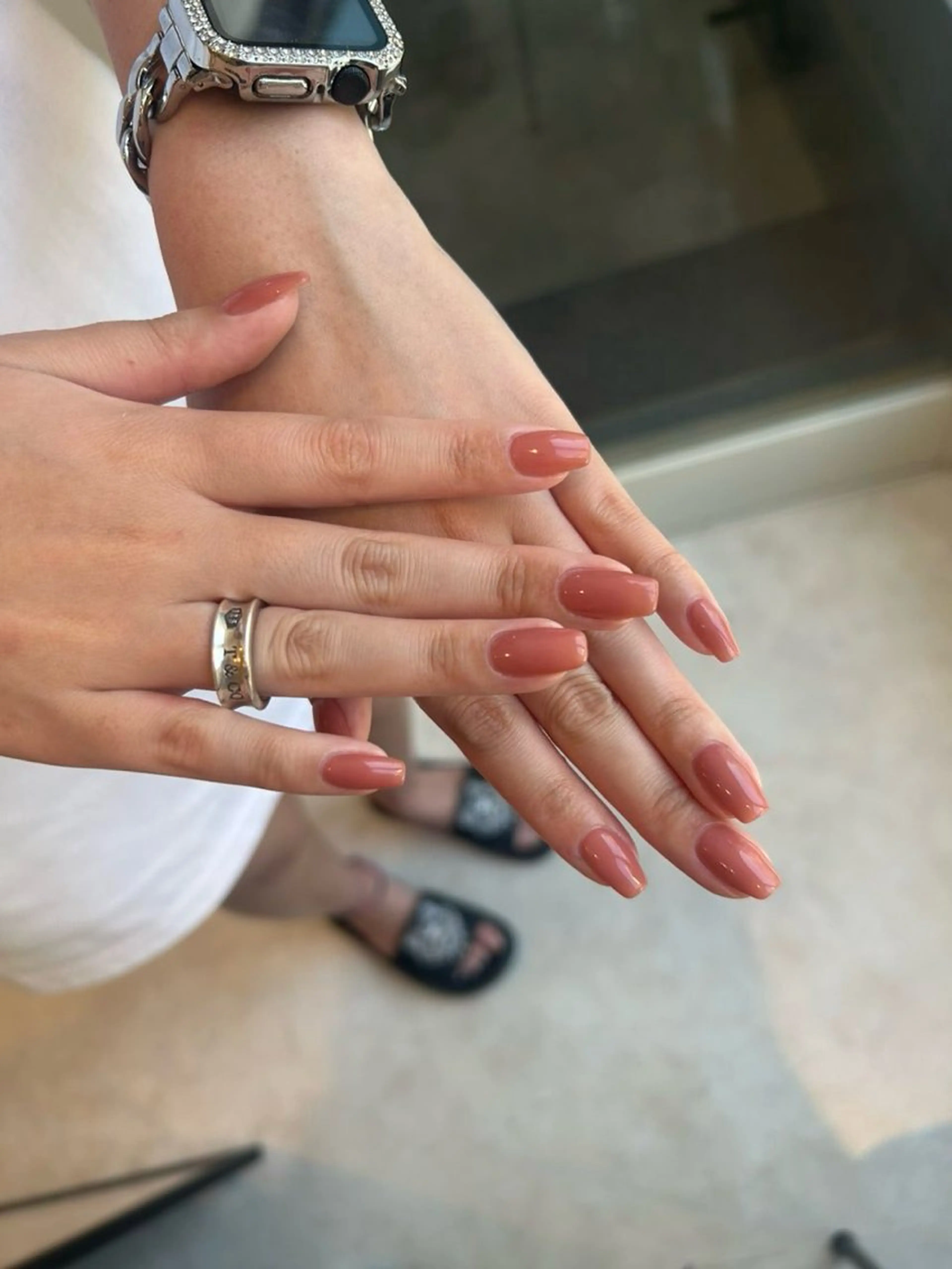 ネイル エールバイクレアチュールドゥエ所属・ailes柏 セキネのネイルデザイン