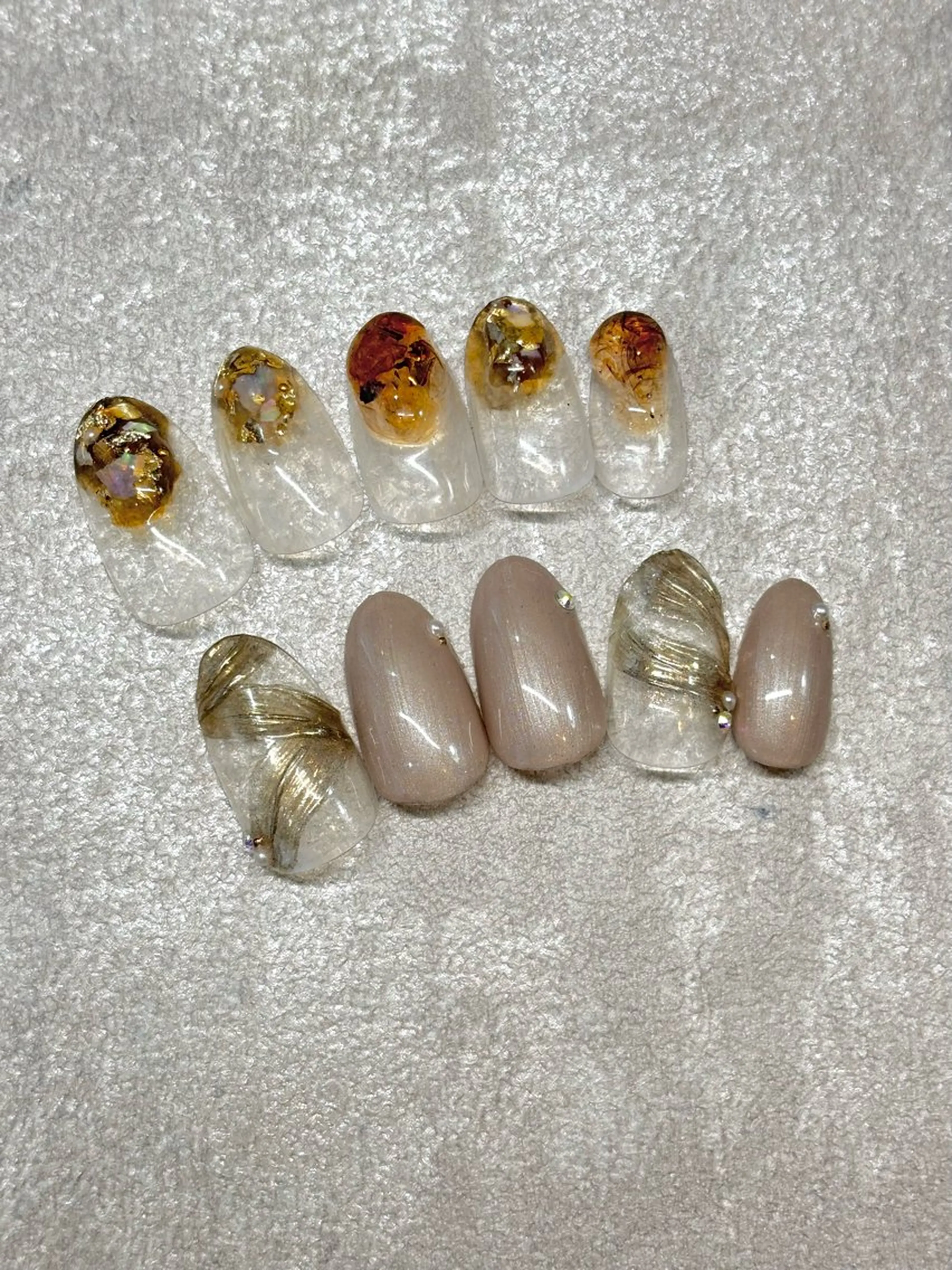 ネイル 進藤 沙瑛のネイルデザイン