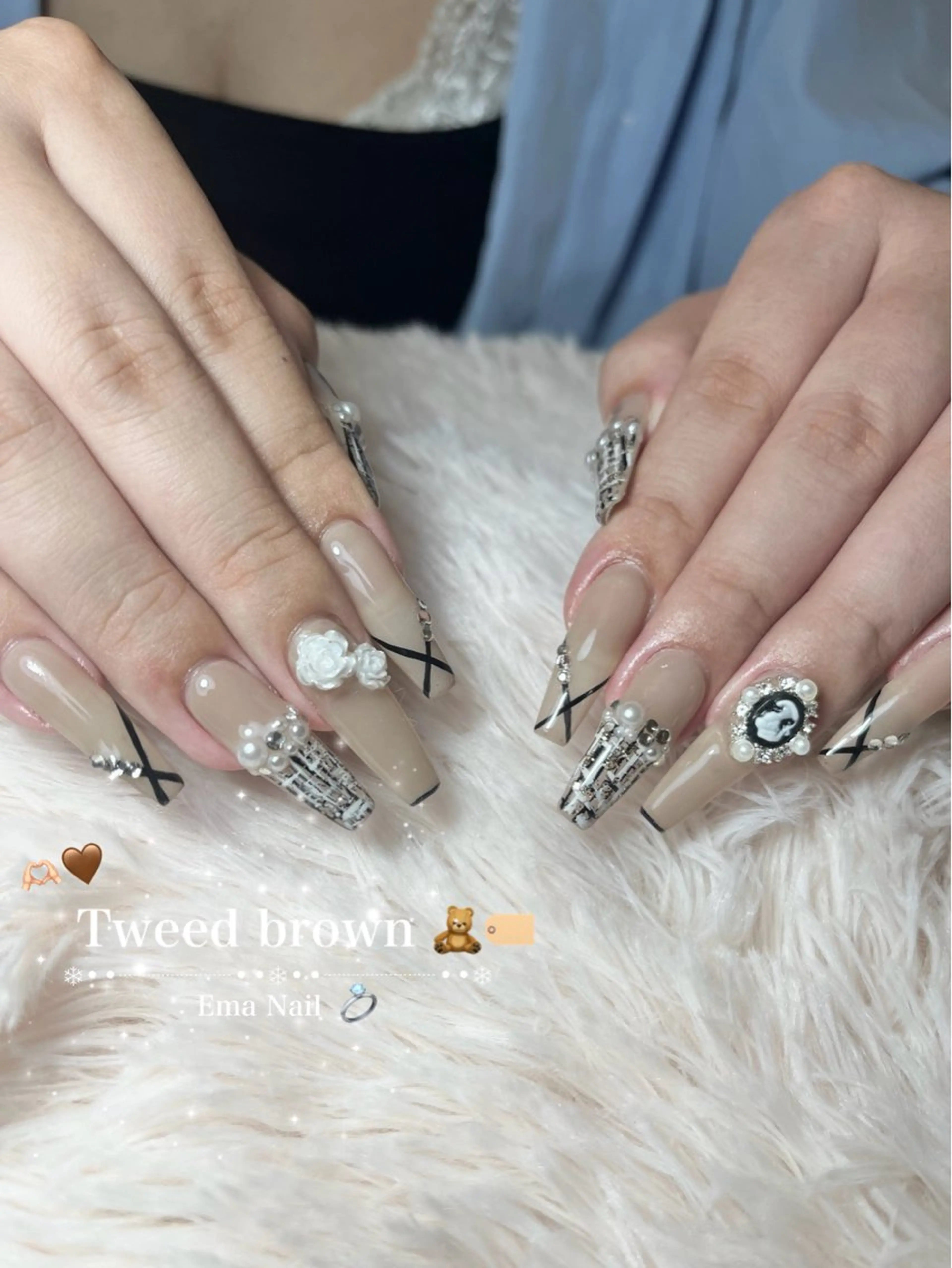 ネイル ハンドネイル Ema nail 枚方店所属・EmaNail枚方店 AYANO🎀💞のネイルデザイン