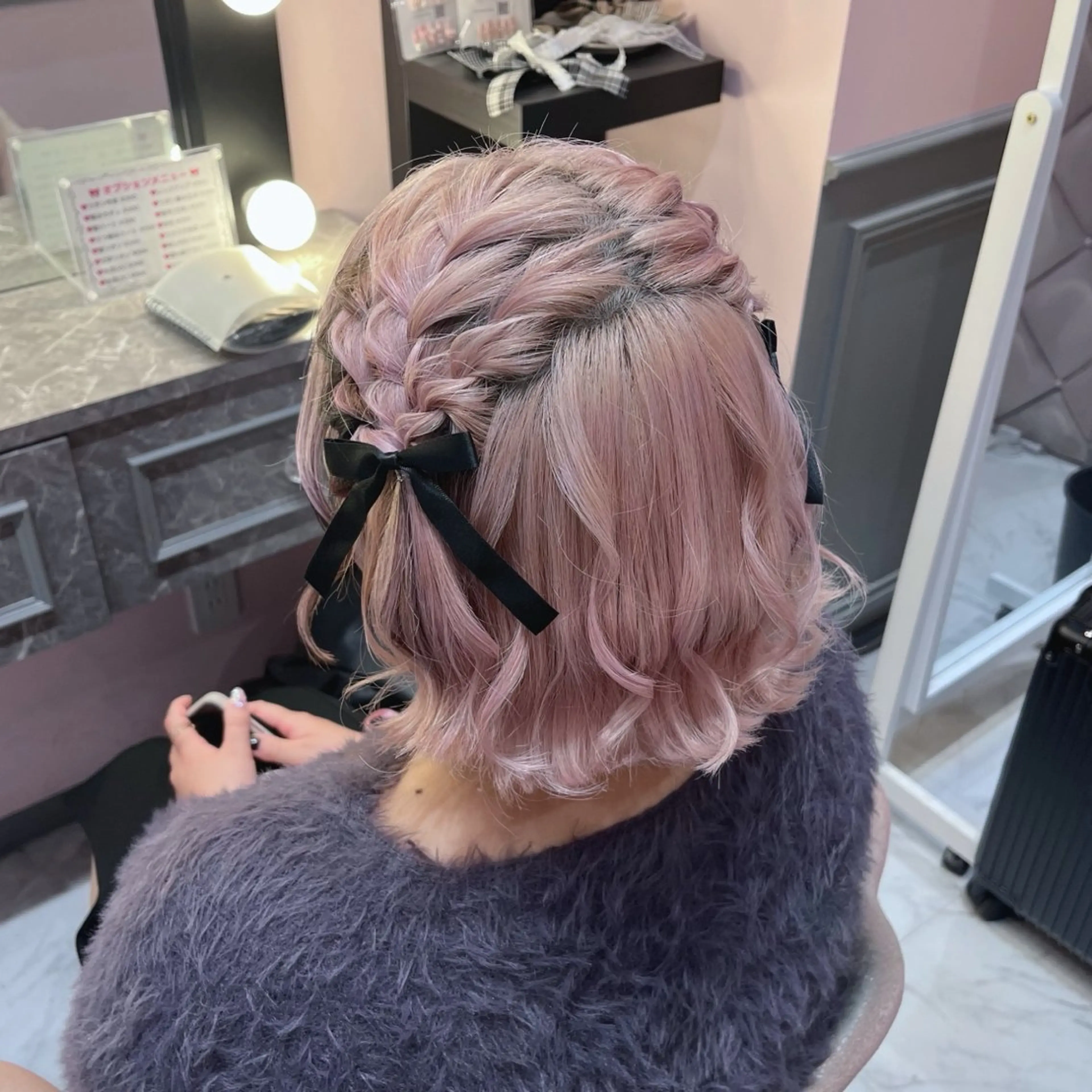 ミディアム ヘアアレンジ MILD by 17 秋葉原 ‪♡みづき♡のヘアスタイル