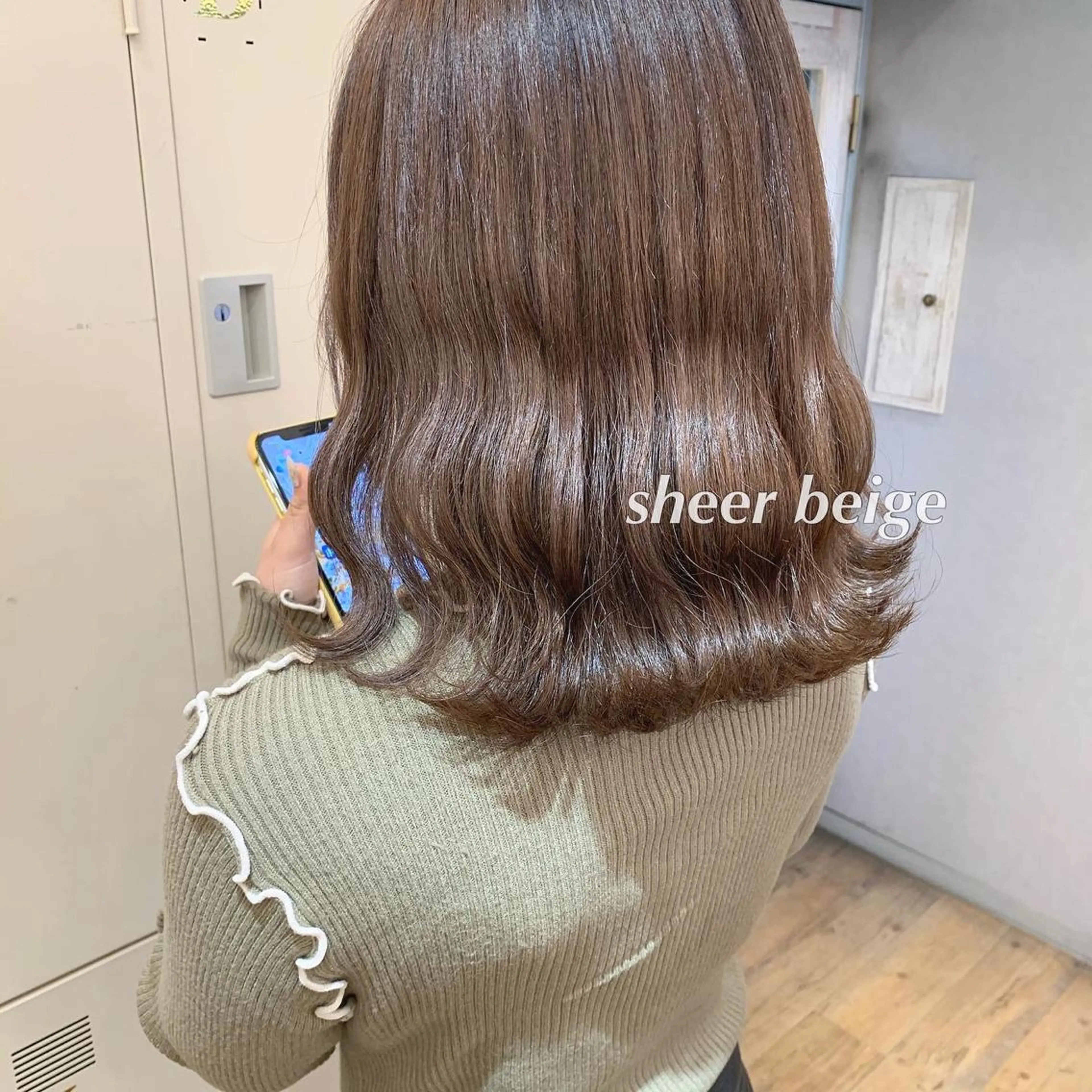 ミディアム カラー ヘアアレンジ 代表🎀 ふわモテ愛 され髪🩷yumiのヘアスタイル