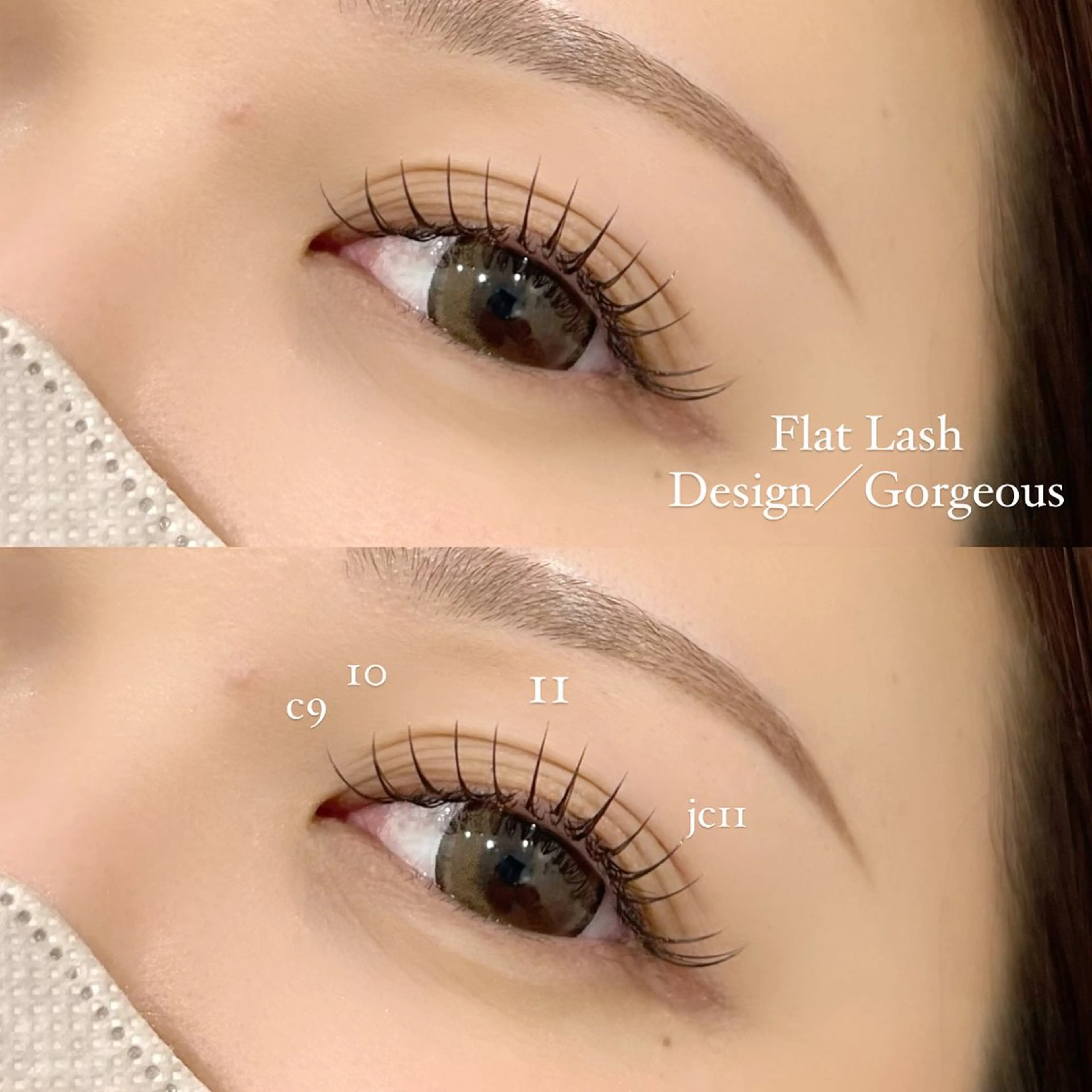 マツエク・マツパ マツエク epill Lenna .🦋のマツエク・マツパデザイン